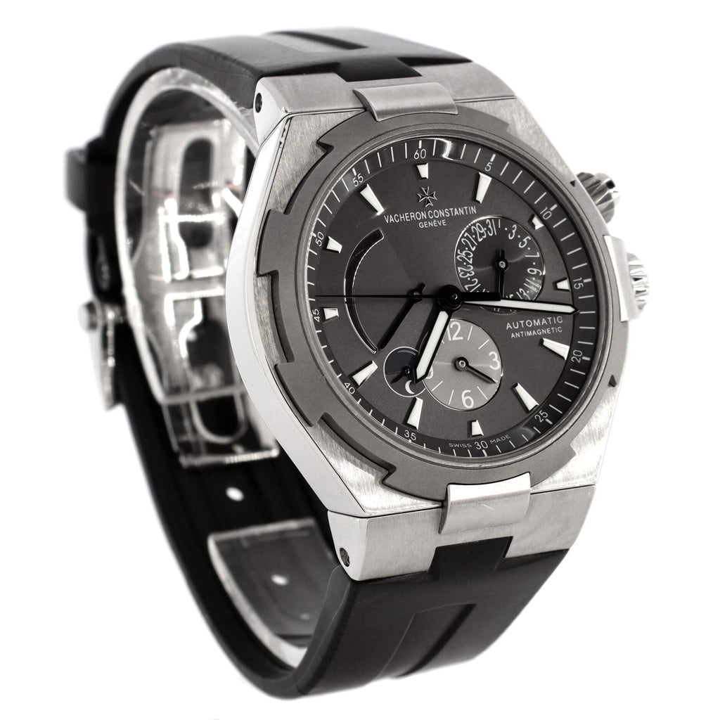 Overseas Dual Time Automatic Watch Stainless Steel with Rubber and Titanium 42