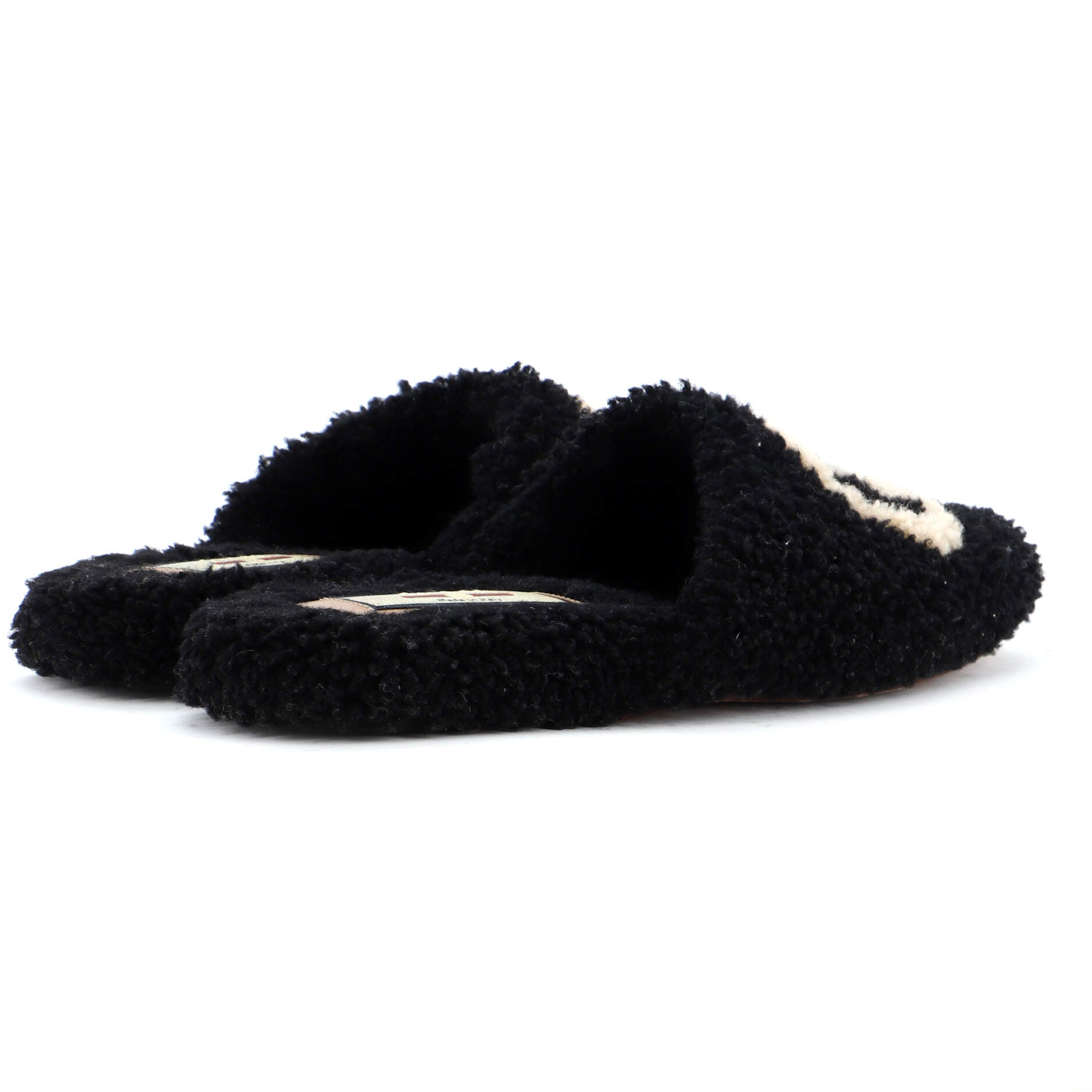 Women's Eileen Interlocking G Slippers Shearling