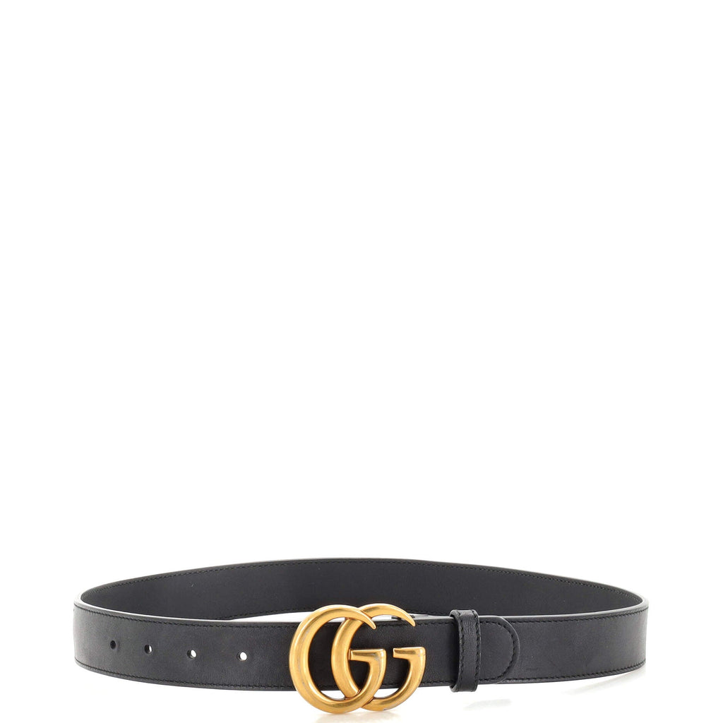 GG Marmont Belt Leather Medium 75