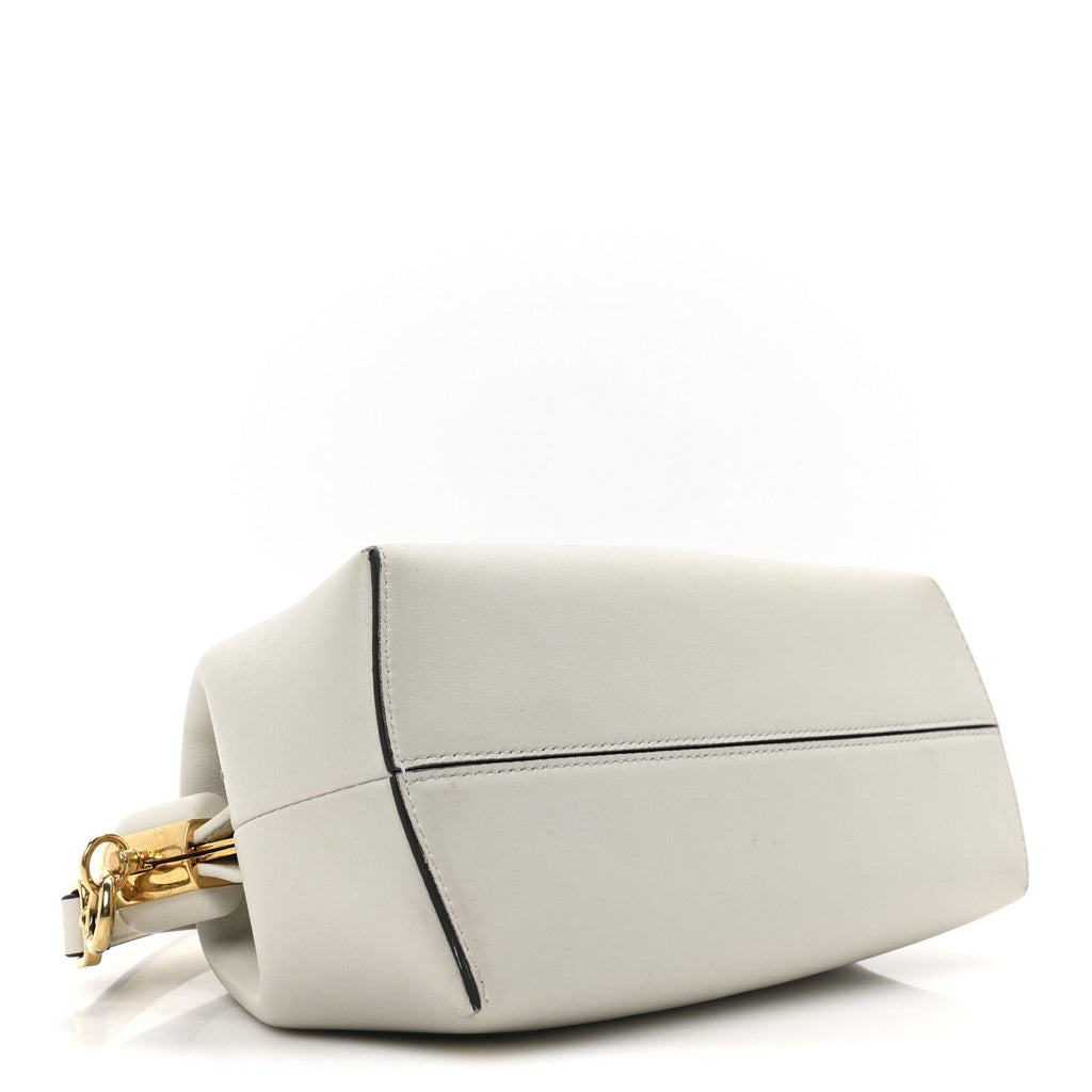 Shiny Nappa Midi Fendi First Ghiaia