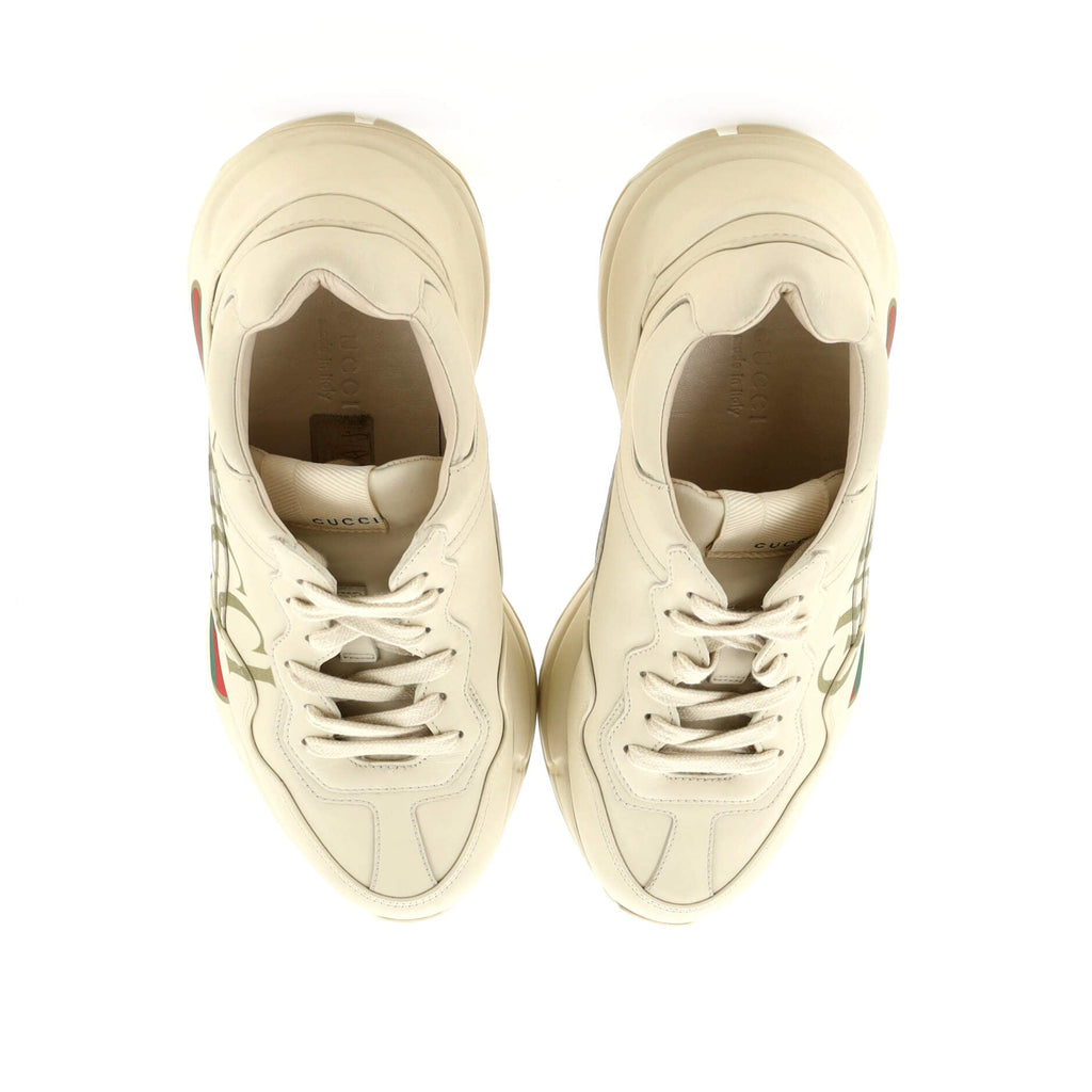 Rhyton Sneakers Printed Leather
