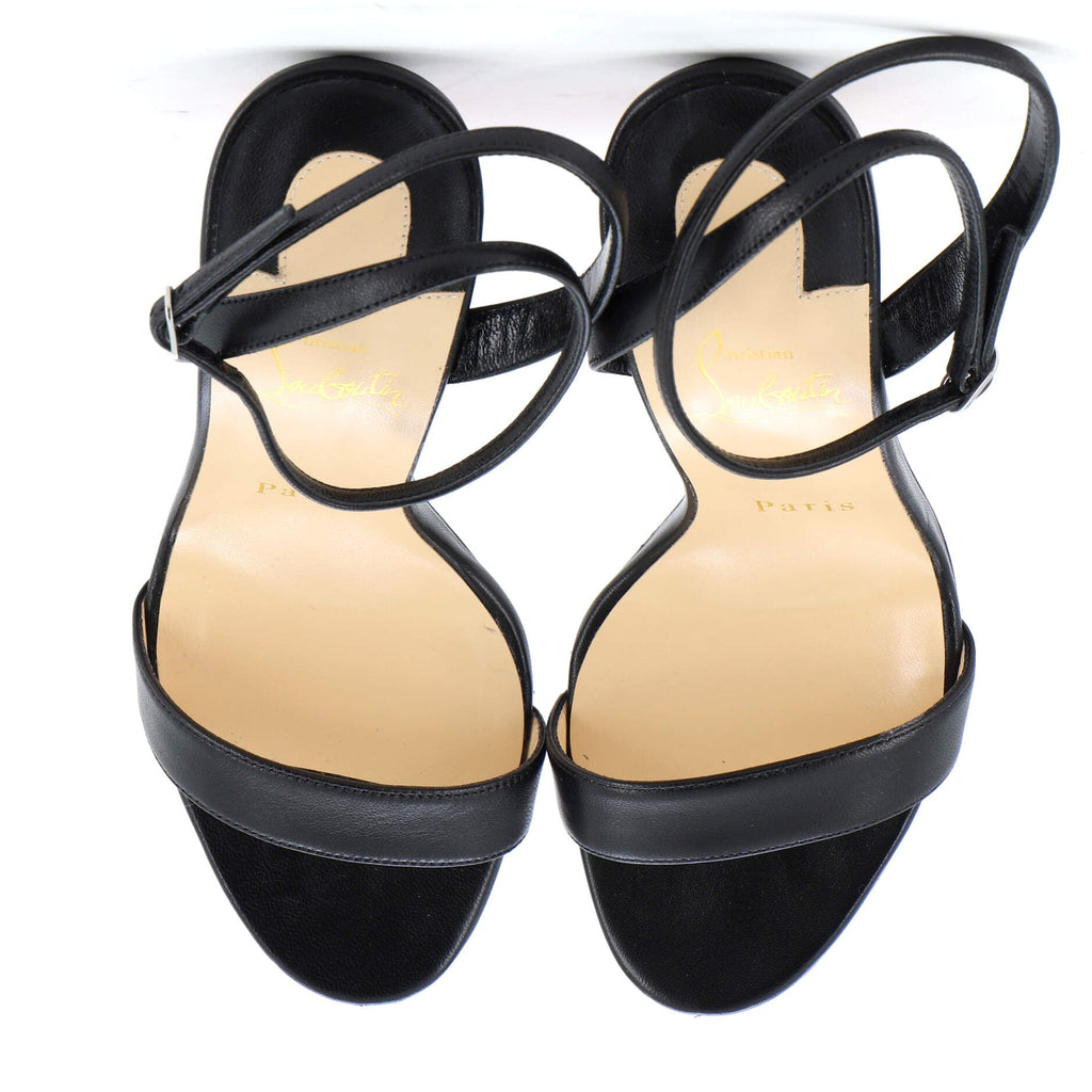 Women's Blondie Ankle Strap Heeled Sandals Suede