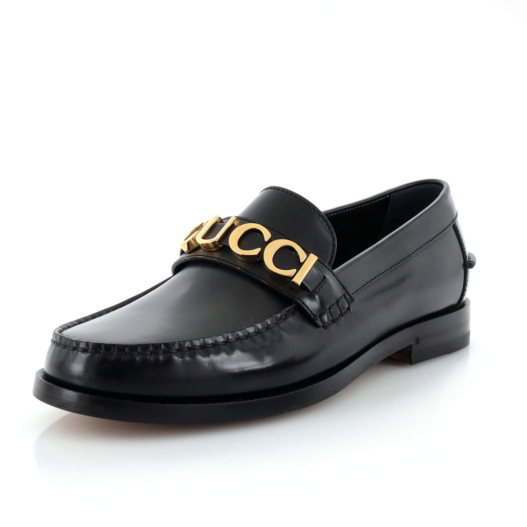 Men's Cara Logo Loafers Leather