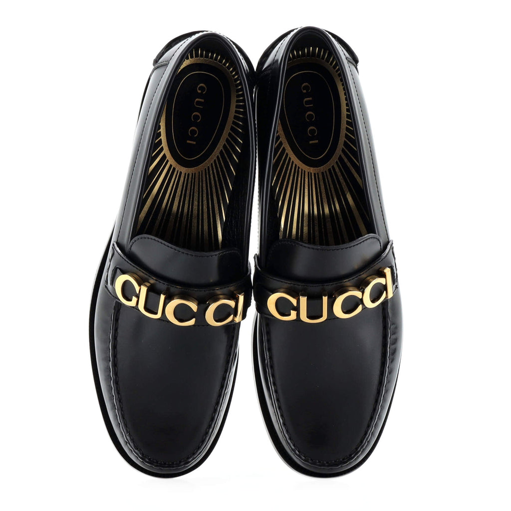 Men's Cara Logo Loafers Leather