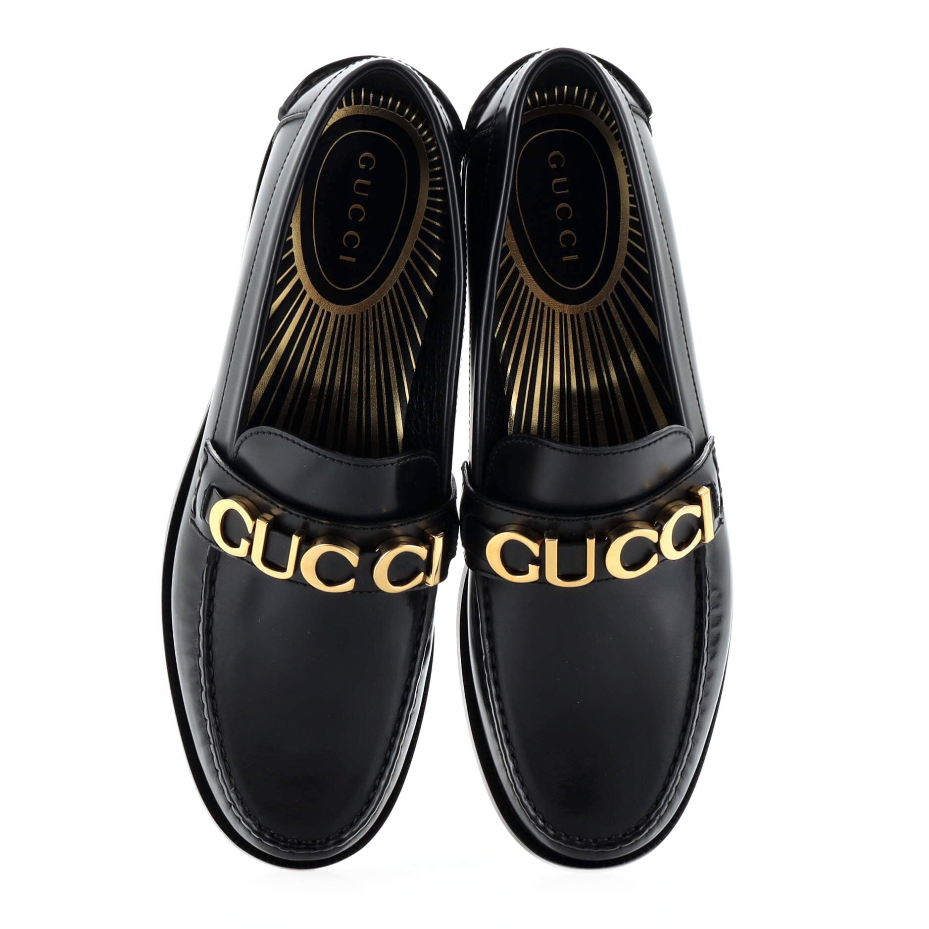 Men's Cara Logo Loafers Leather
