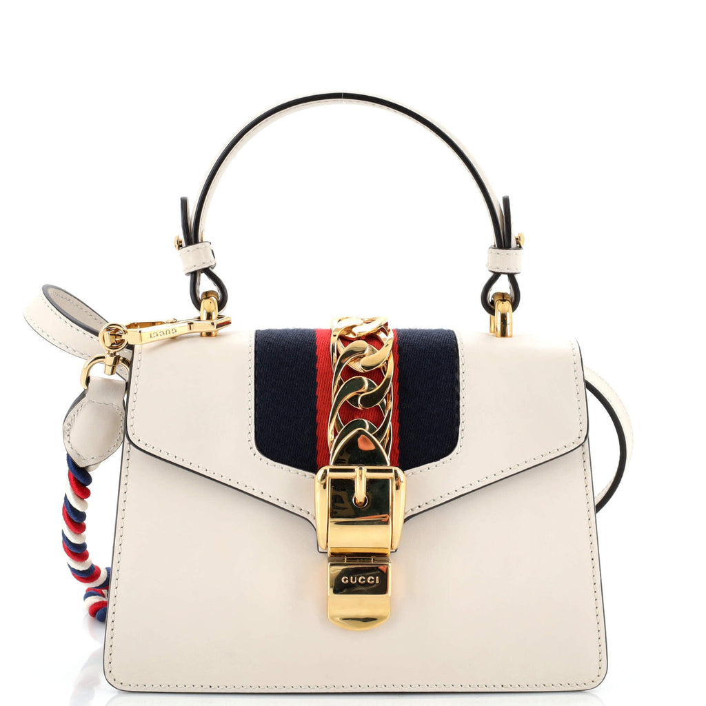 Sylvie Top Handle Bag Leather Mini