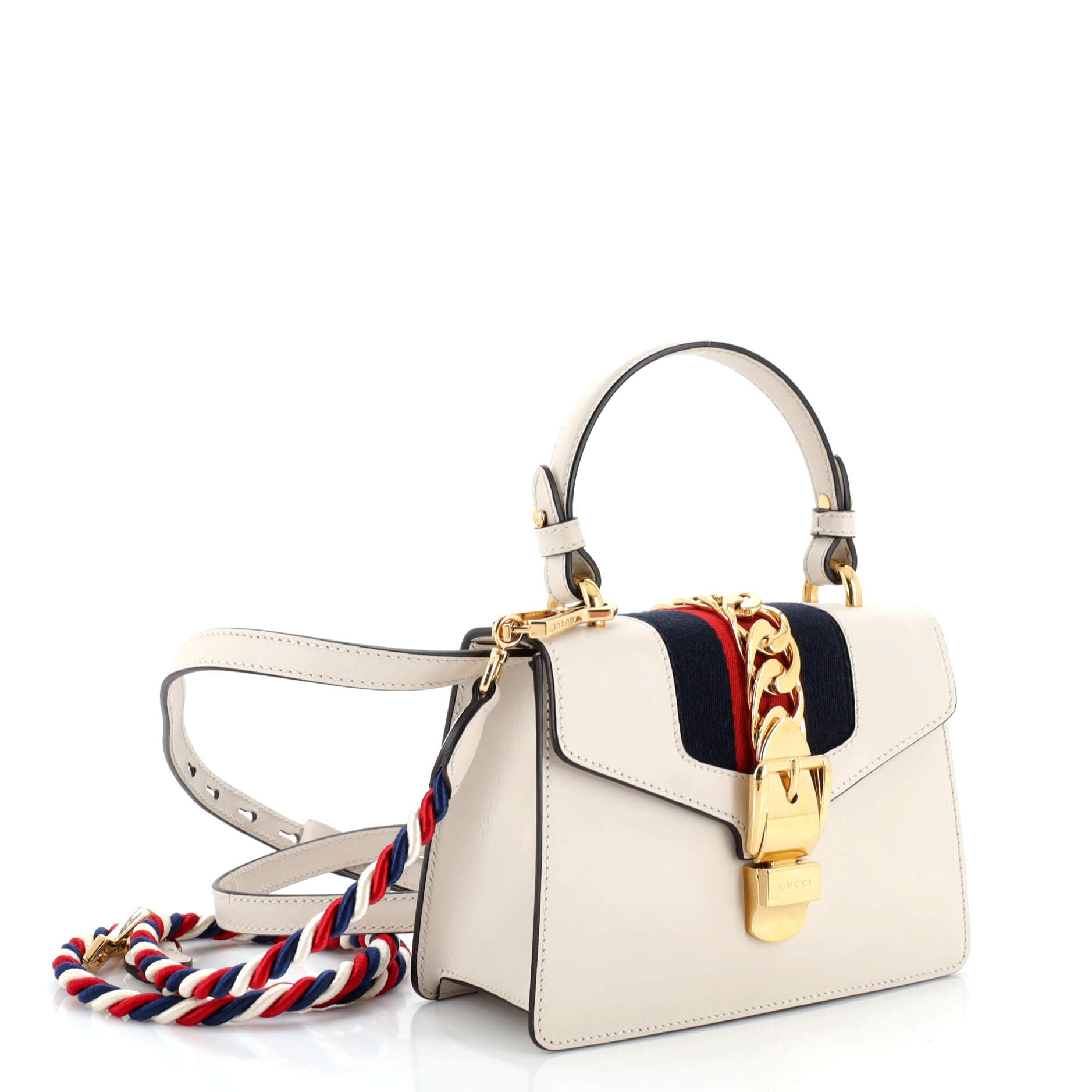 Sylvie Top Handle Bag Leather Mini