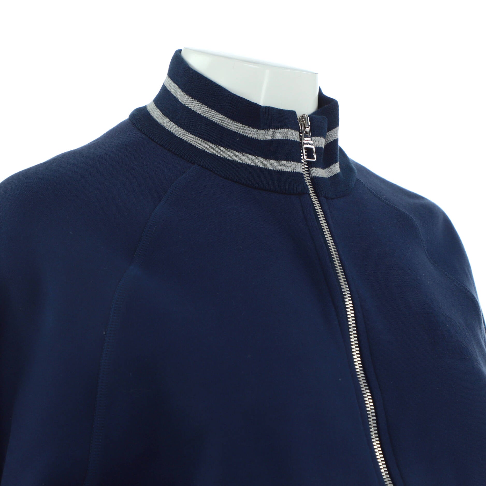 Aloha Fil Coupe Track Baseball Jacket Cotton Blend