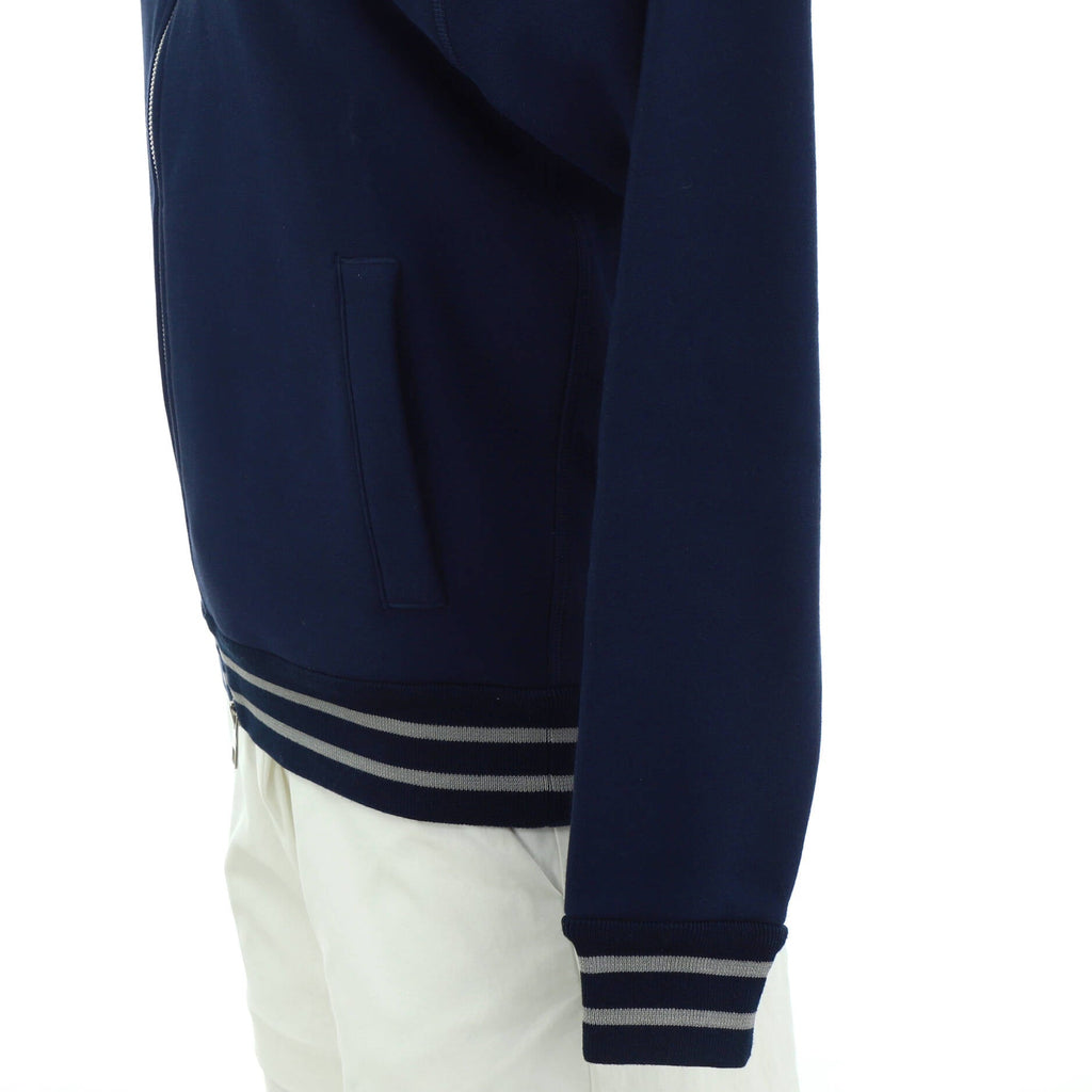 Aloha Fil Coupe Track Baseball Jacket Cotton Blend