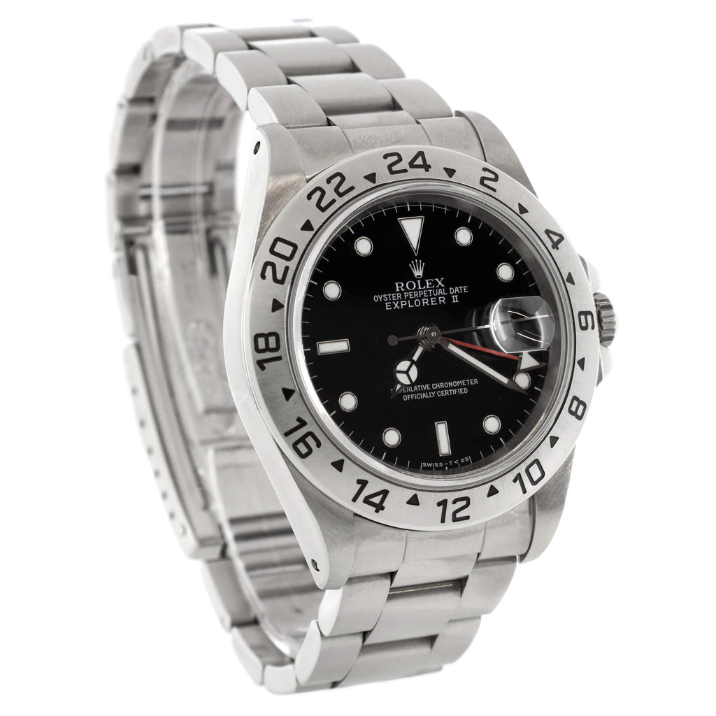 Oyster Perpetual Explorer II Automatic Watch Stainless Steel 40