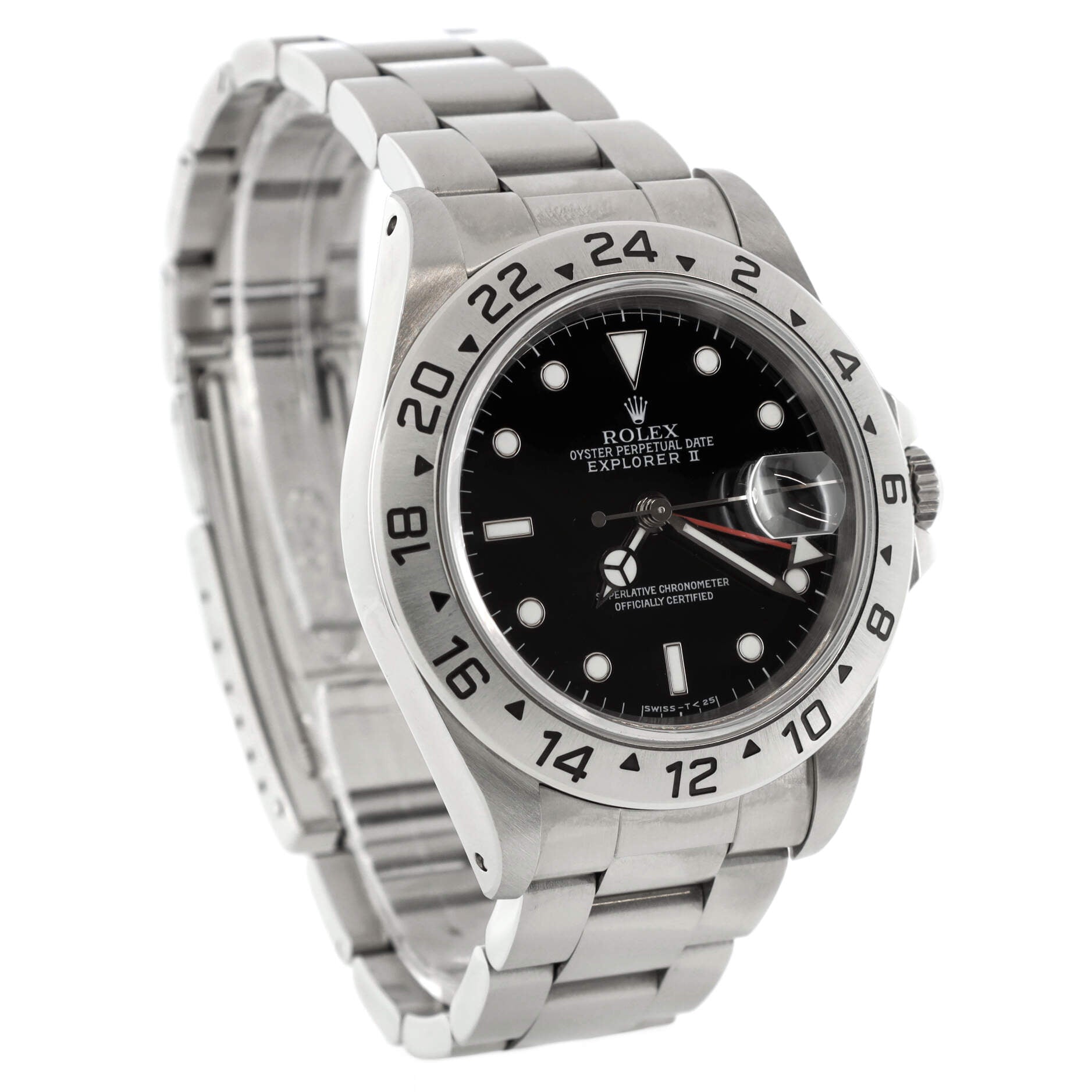 Oyster Perpetual Explorer II Automatic Watch Stainless Steel 40