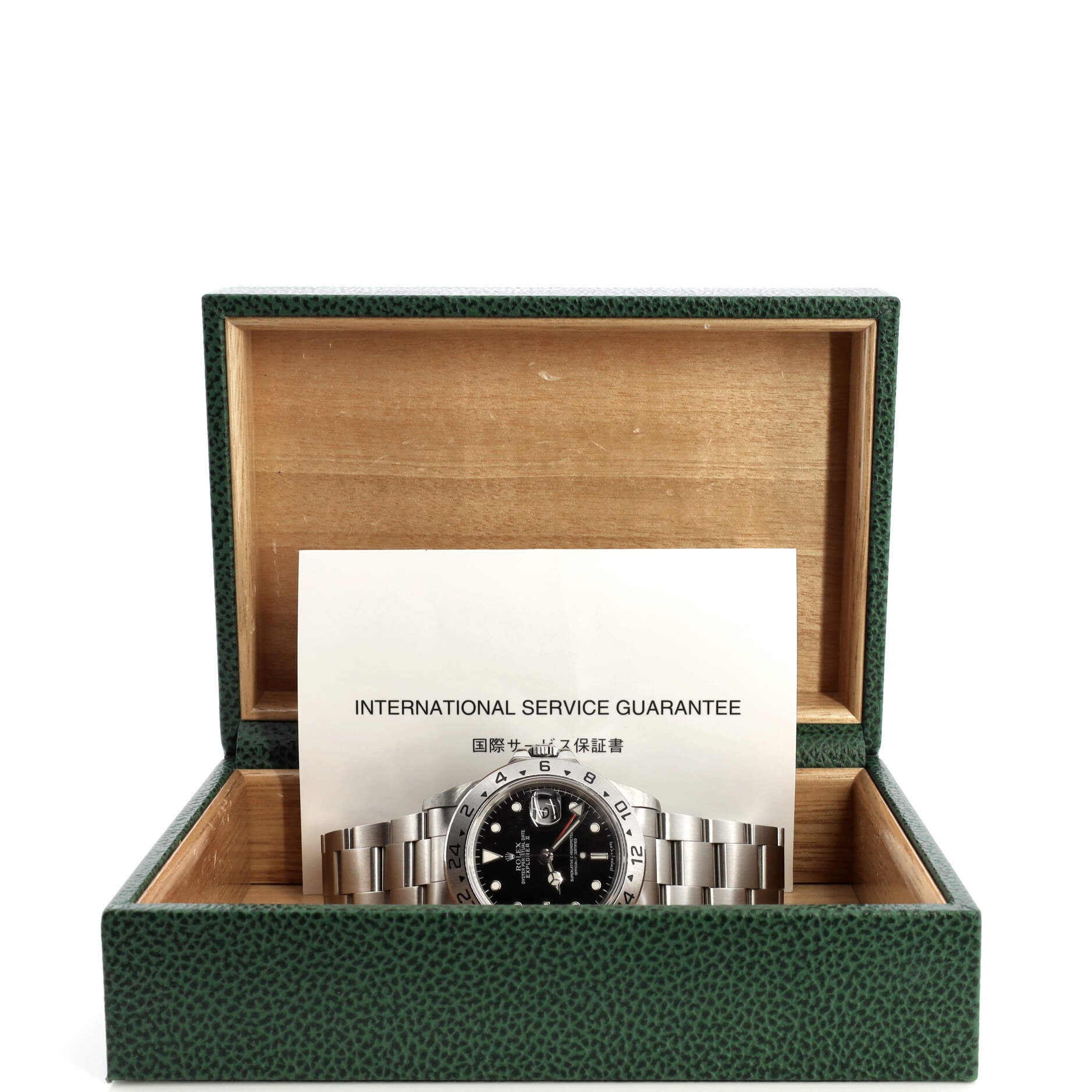 Oyster Perpetual Explorer II Automatic Watch Stainless Steel 40