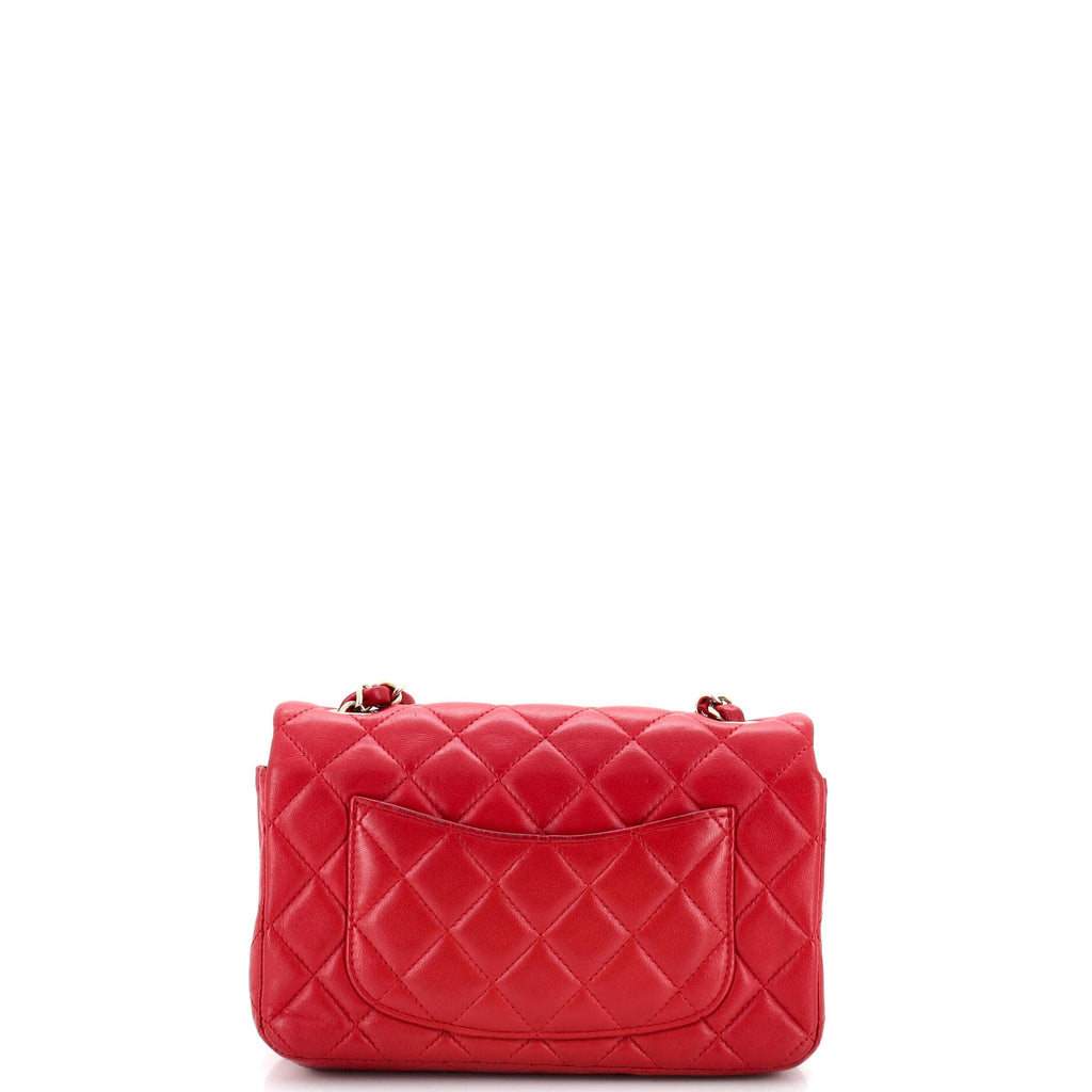 Classic Single Flap Bag Quilted Lambskin Mini