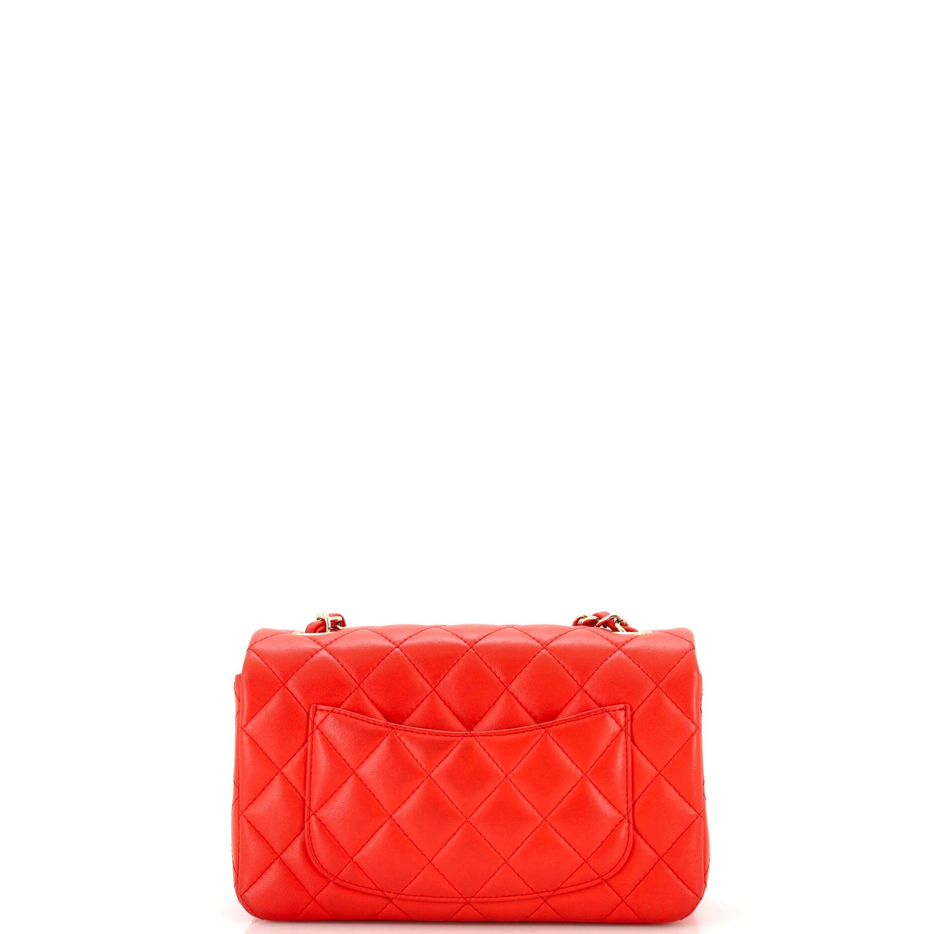 Classic Single Flap Bag Quilted Lambskin Mini