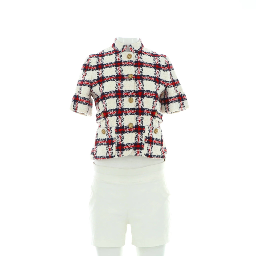 Women's Web Button Up Jacket Tweed