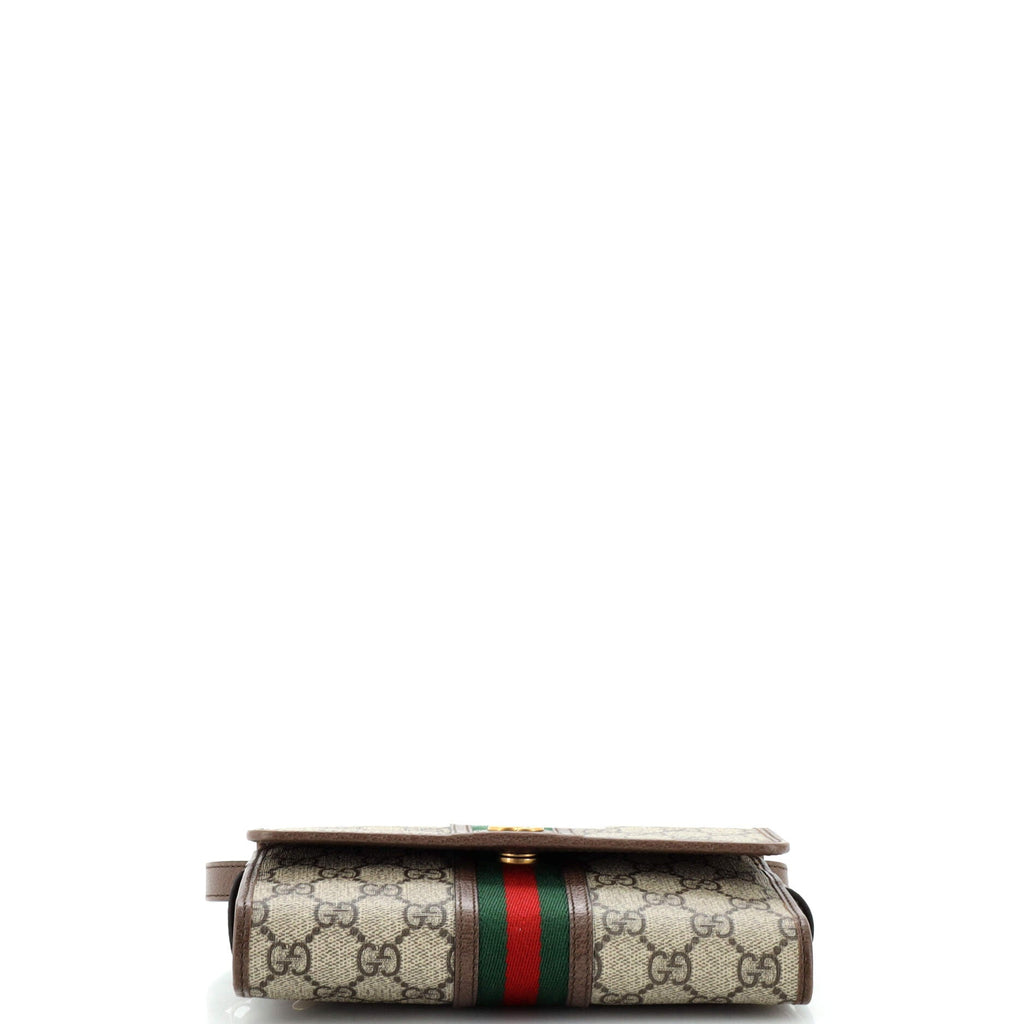 Ophidia Trifold Wallet Crossbody Bag GG Coated Canvas Mini