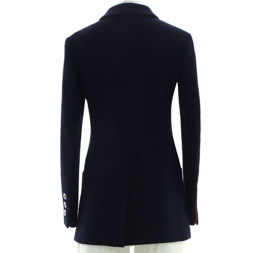 Women's Button Up Blazer Tweed