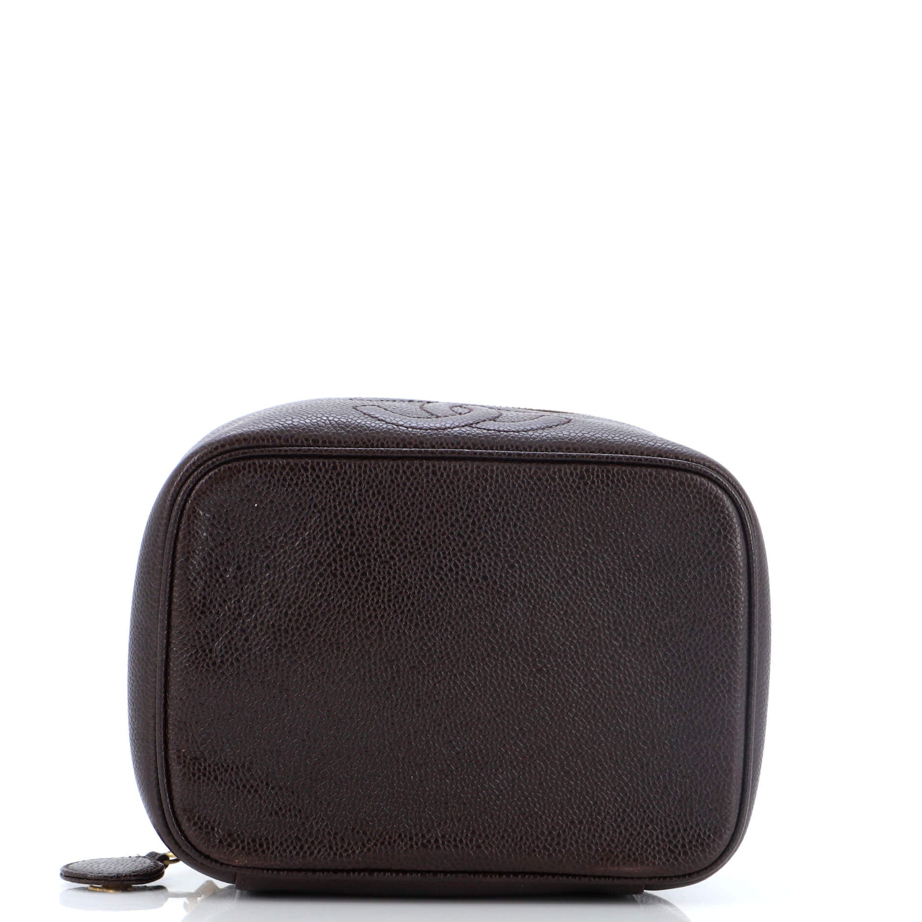 Vintage Timeless Cosmetic Case Caviar Medium