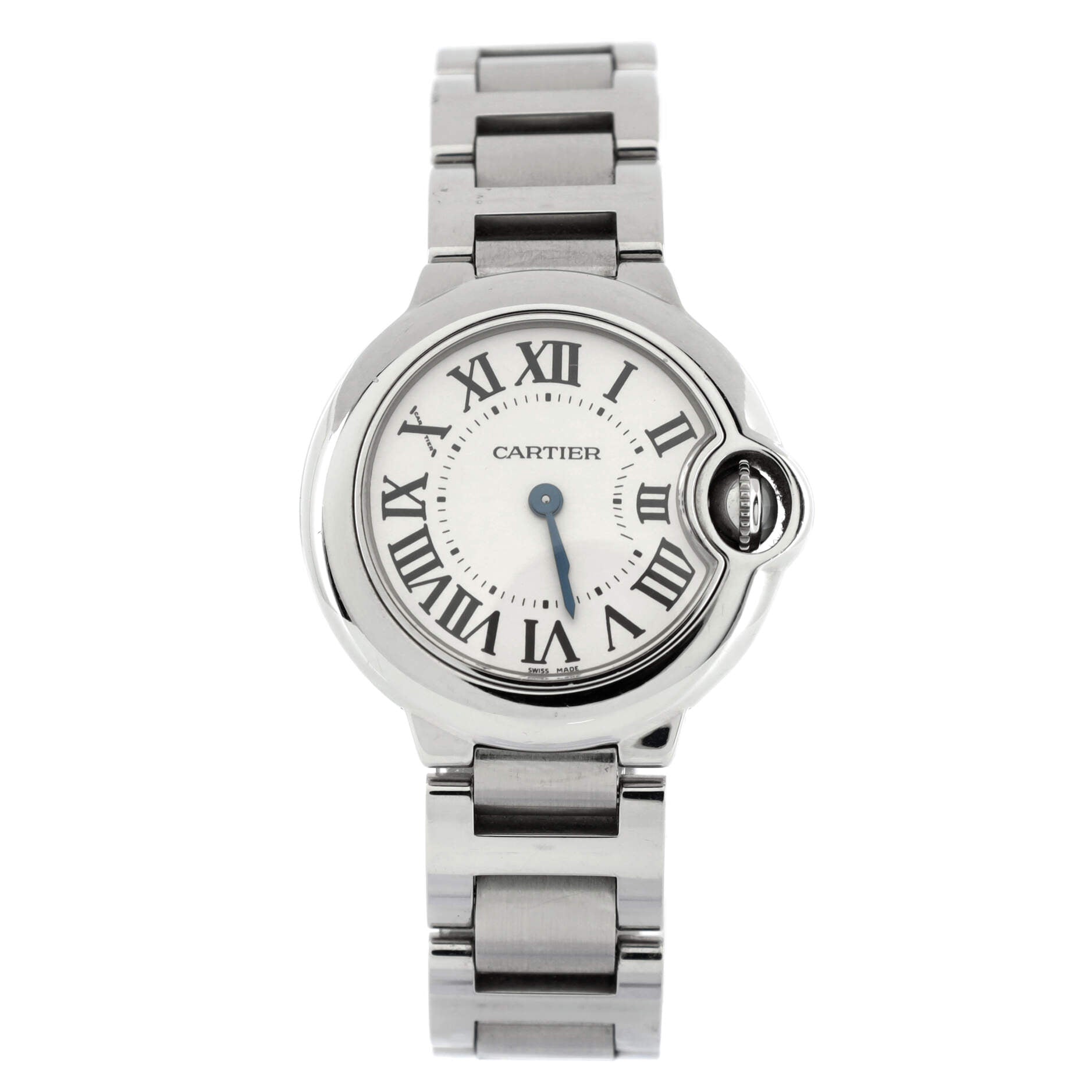 Ballon Bleu de Cartier Quartz Watch Stainless Steel 28