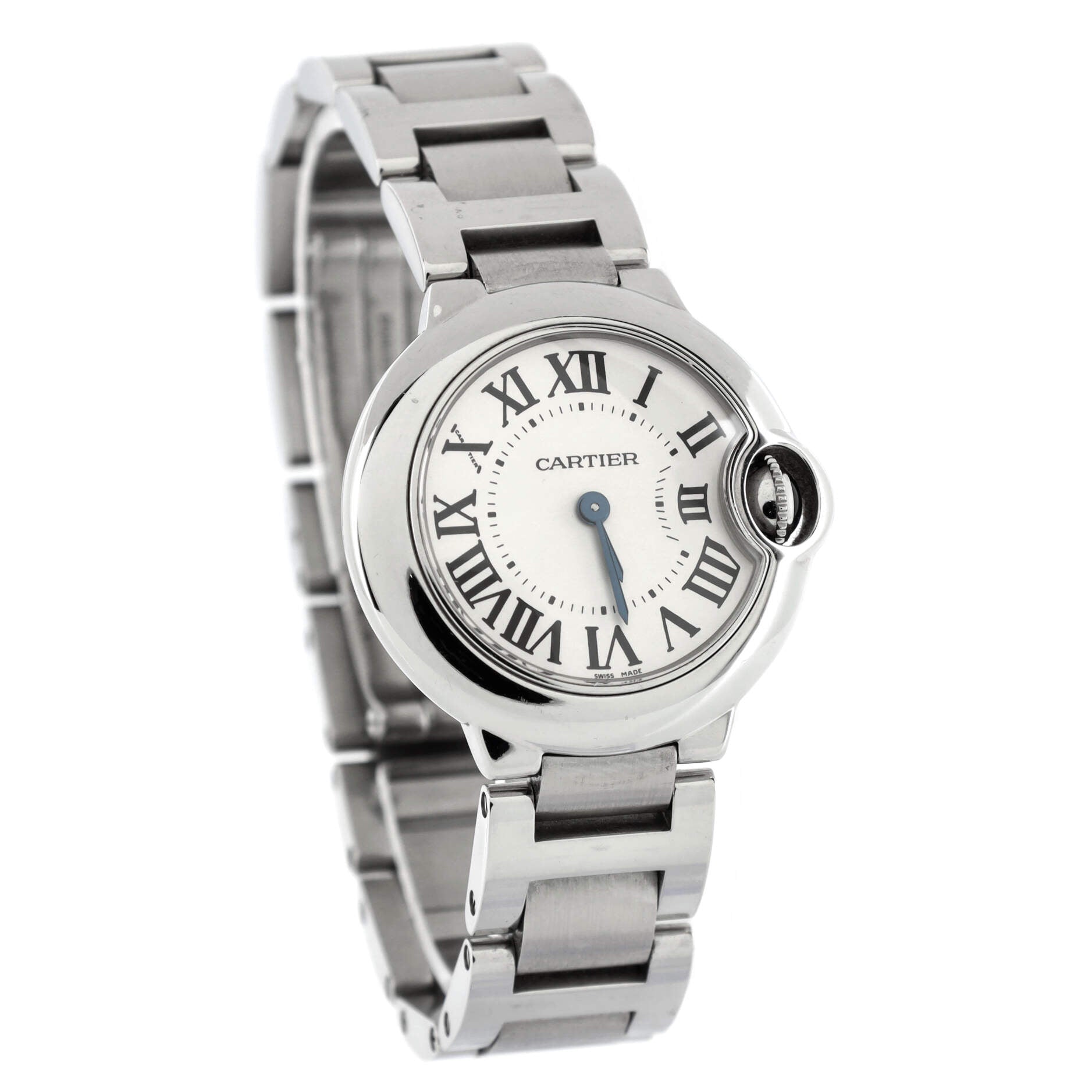 Ballon Bleu de Cartier Quartz Watch Stainless Steel 28
