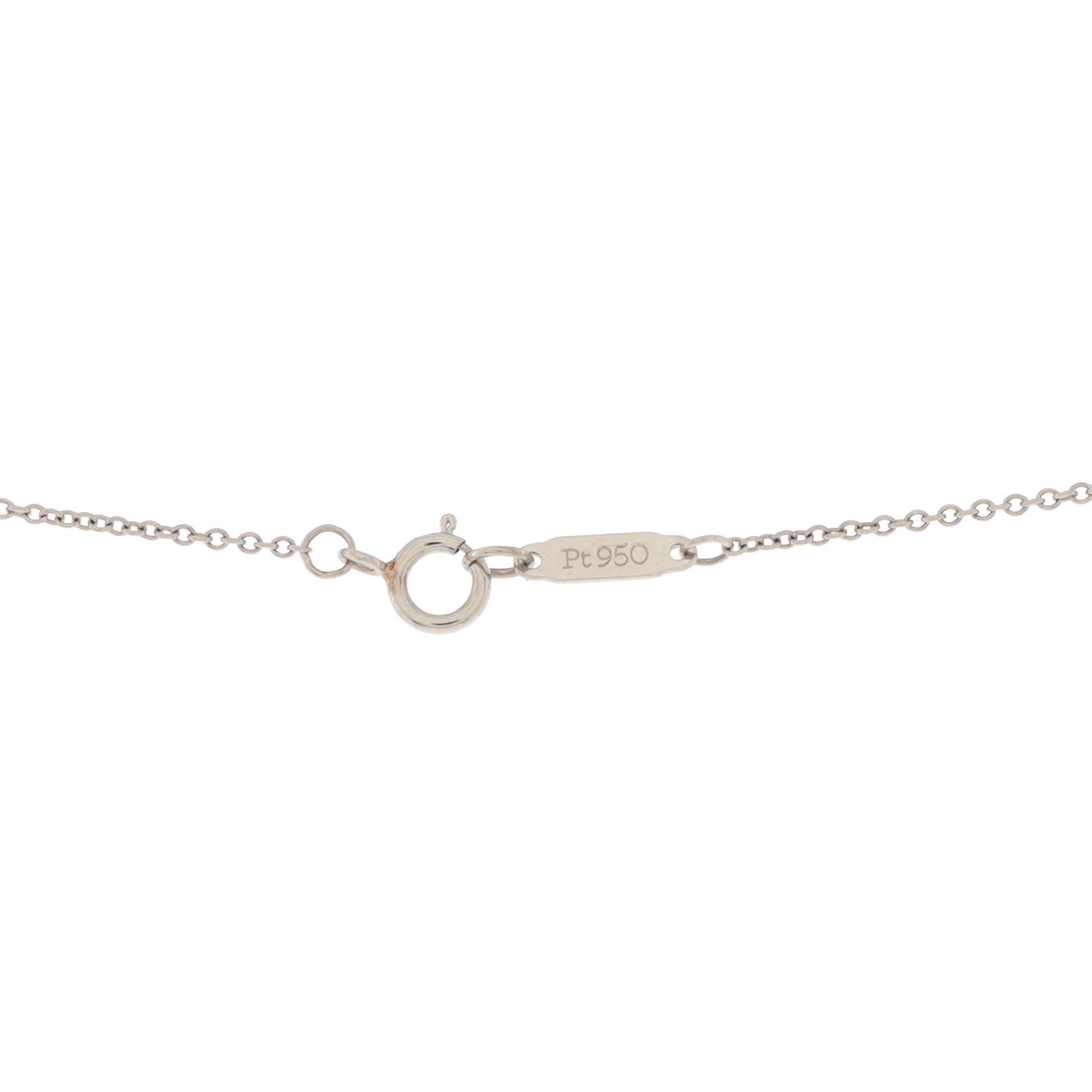 Paper Flowers Firefly Pendant Necklace Platinum with Diamonds and Aquamarine Small