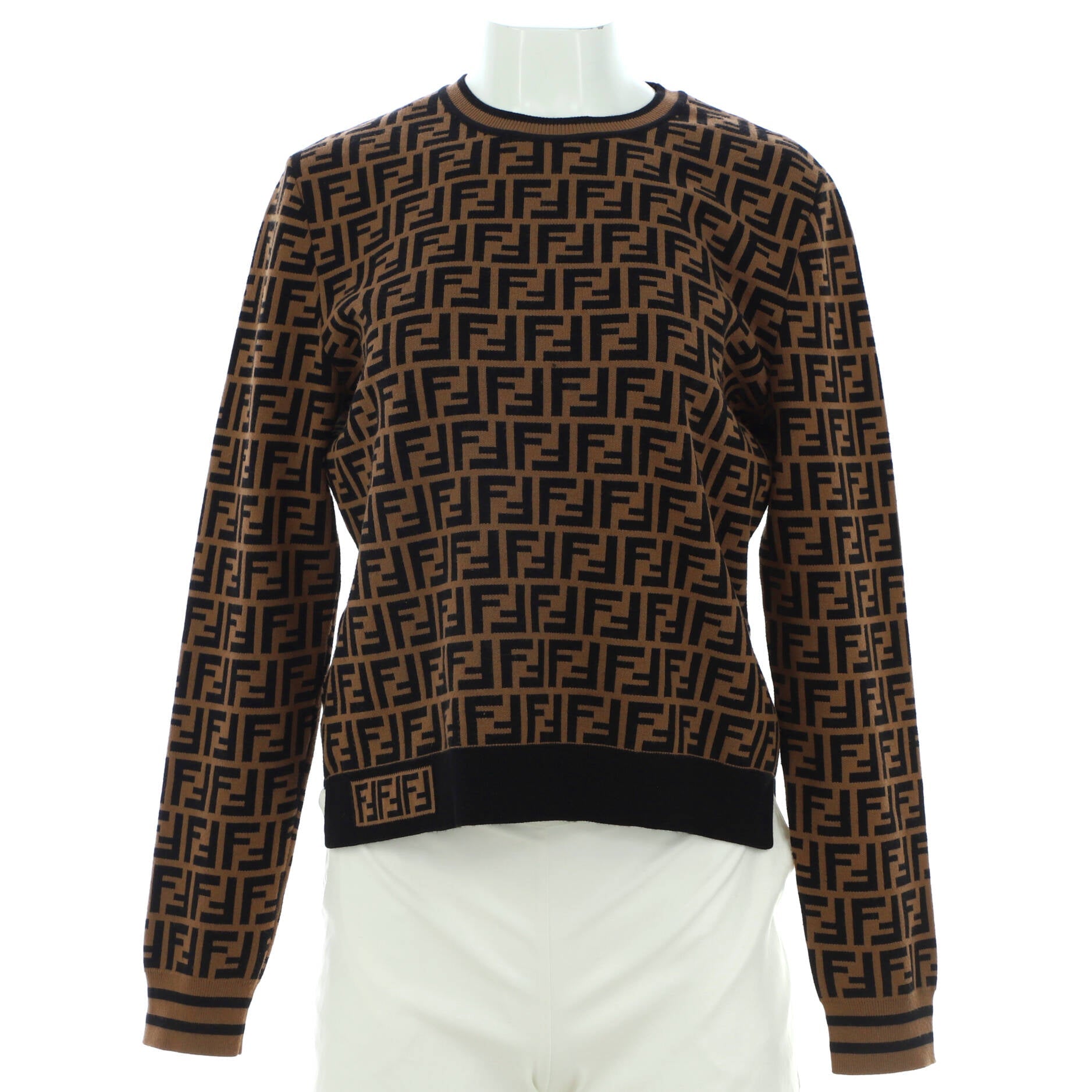 Women's Long Sleeve Crewneck Sweater Zucca Viscose Blend