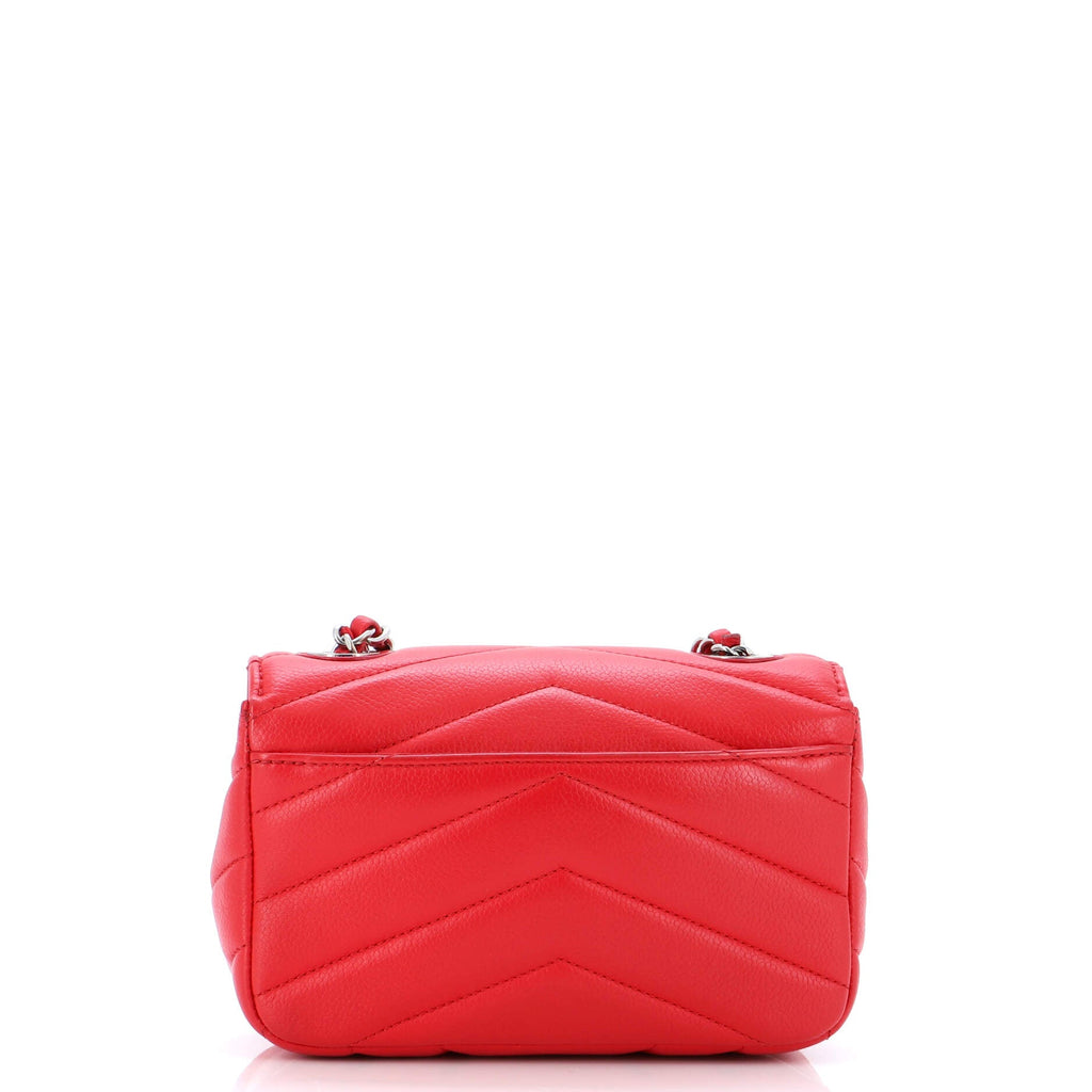 Data Center Envelope Flap Bag Chevron Caviar Mini