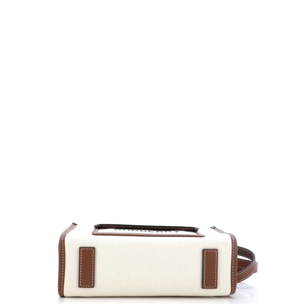 Freya Shopping Tote Canvas with Leather Mini