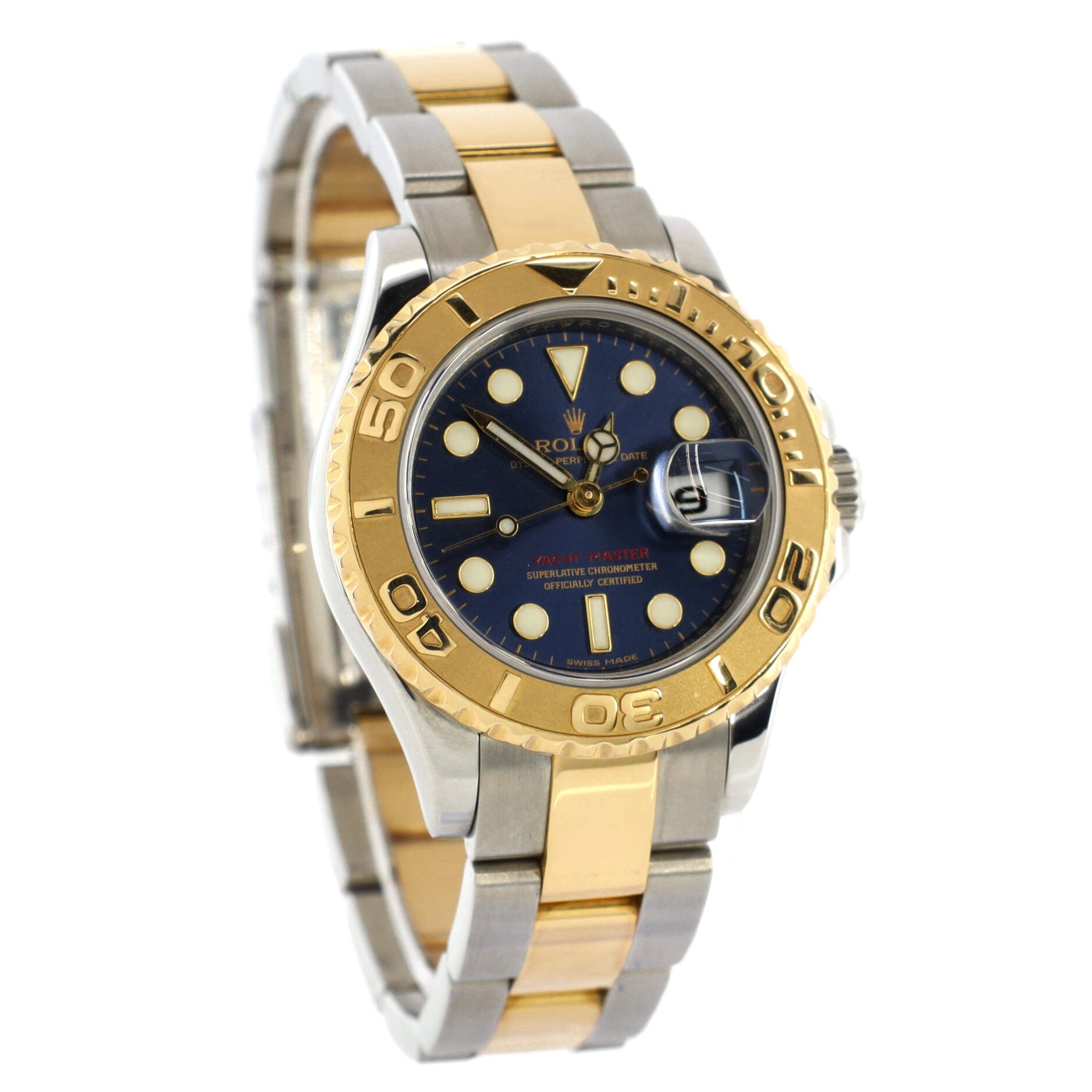 Oyster Perpetual Yacht-Master Automatic Watch Stainless Steel and Yellow Gold 29