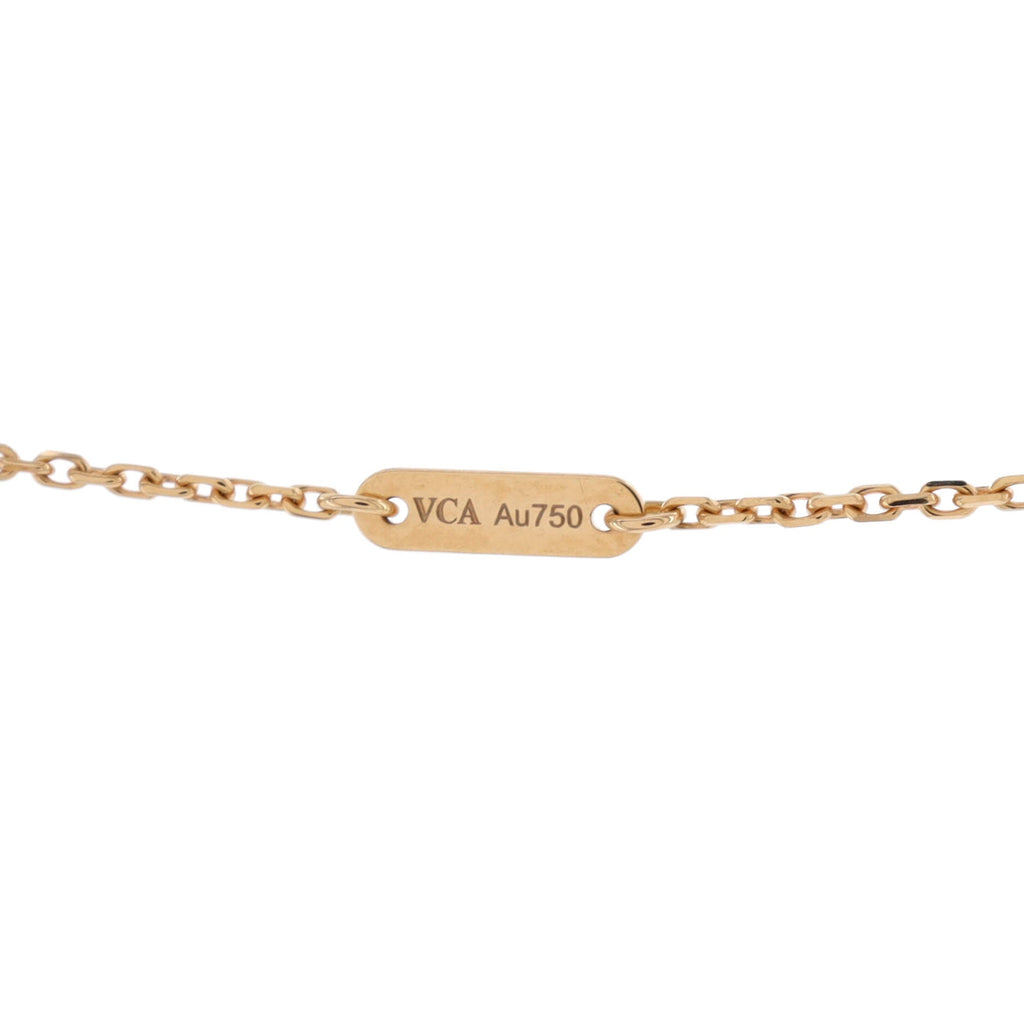 Frivole Pendant Necklace 18K Rose Gold with Ruby Mini