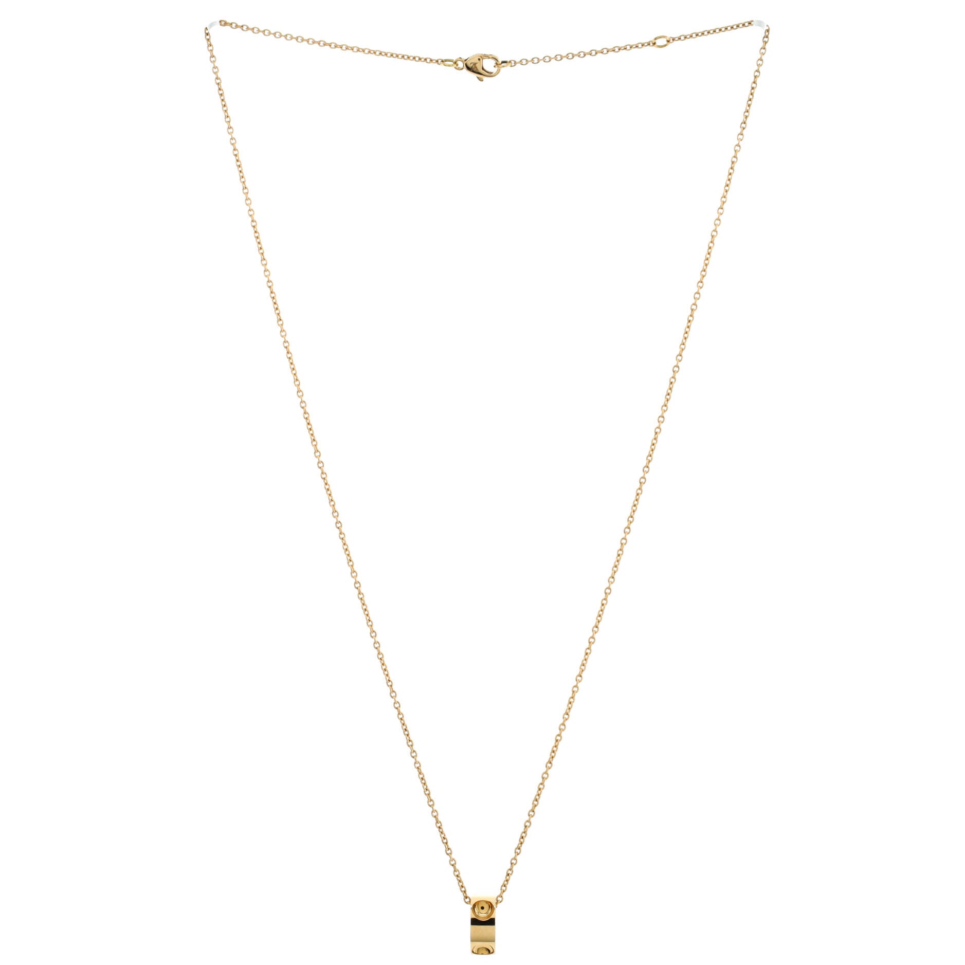 Empreinte Pendant Necklace 18K Yellow Gold