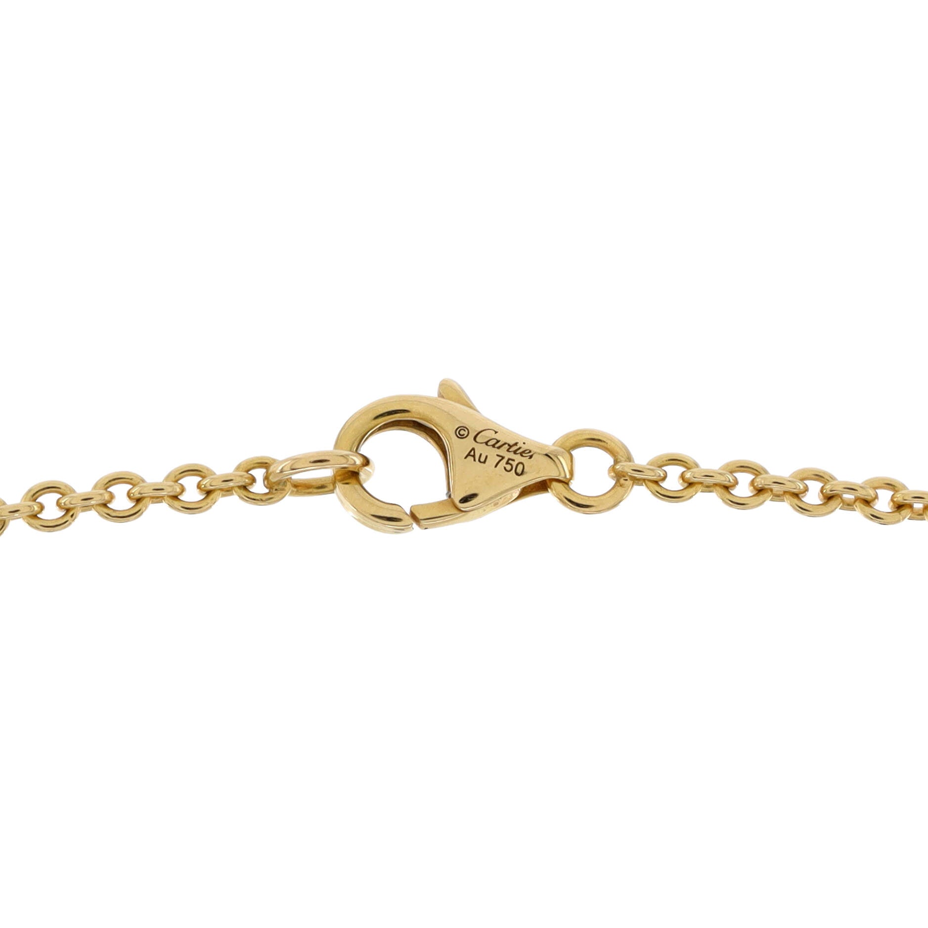 Love Interlocking Necklace 18K Yellow Gold