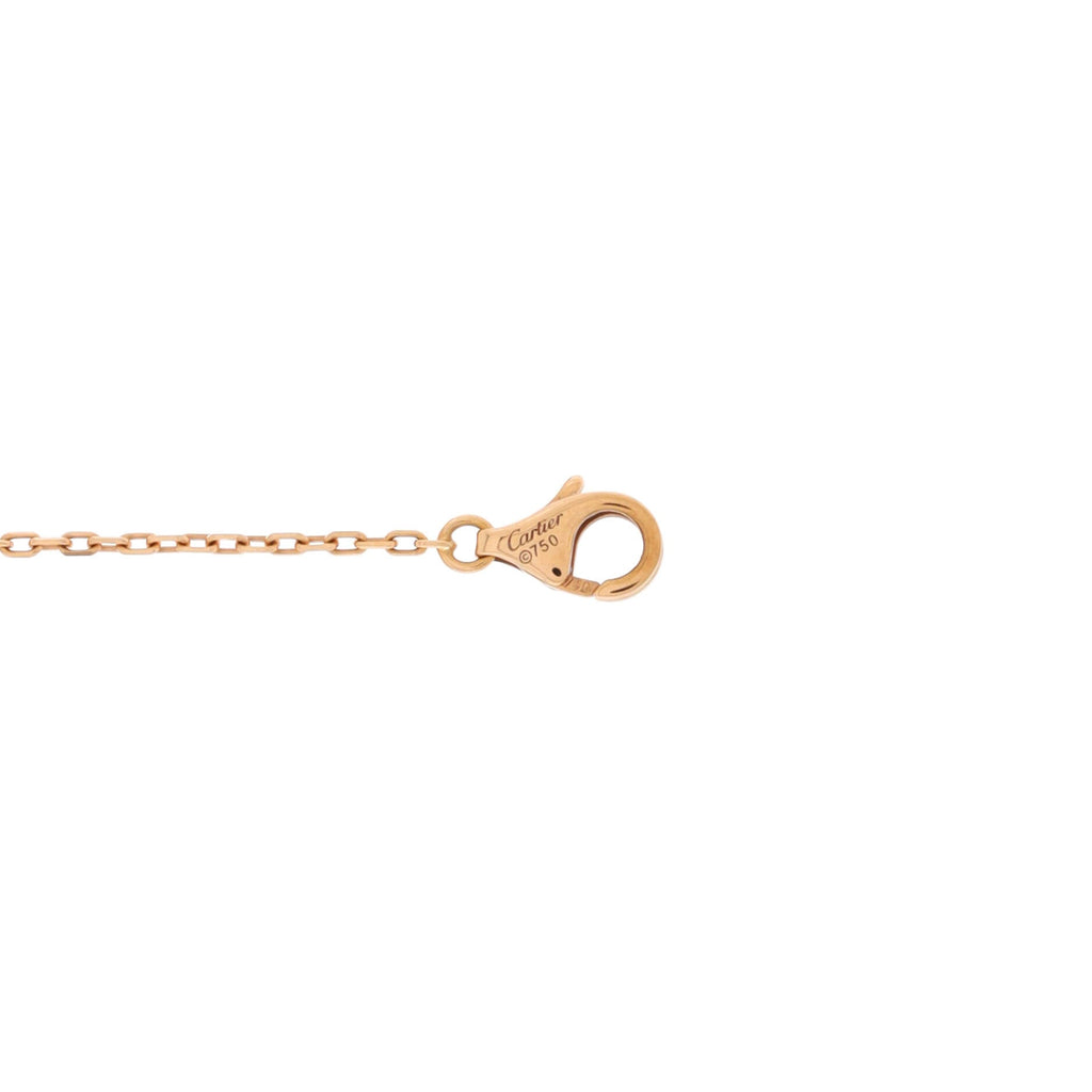 Cartier D'Amour Pendant Necklace 18K Rose Gold with Diamond Small