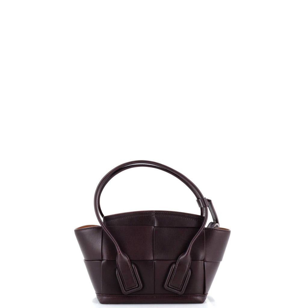 Arco Bag Maxi Intrecciato Leather Mini