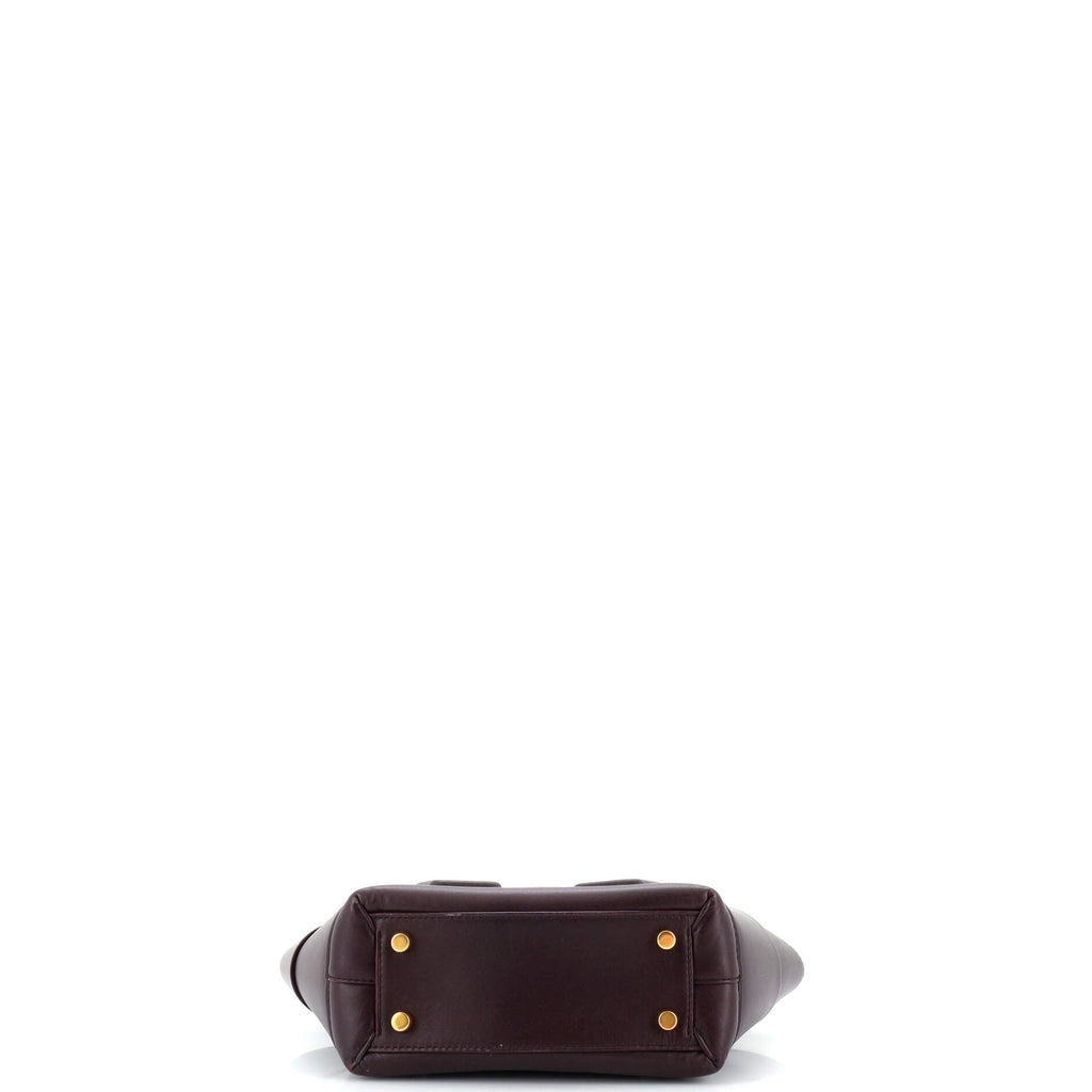 Arco Bag Maxi Intrecciato Leather Mini
