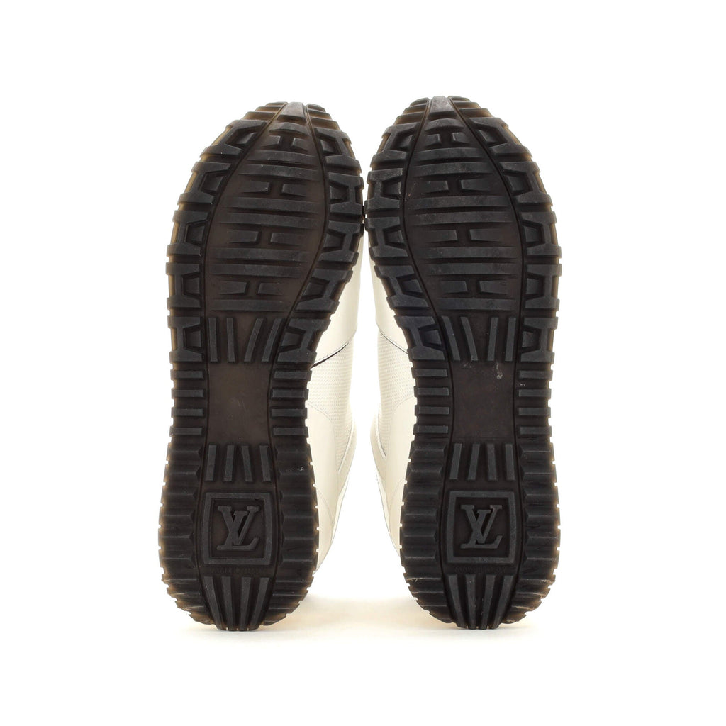 Women's Run Away Sneakers Mesh with Monogram Canvas and Leather