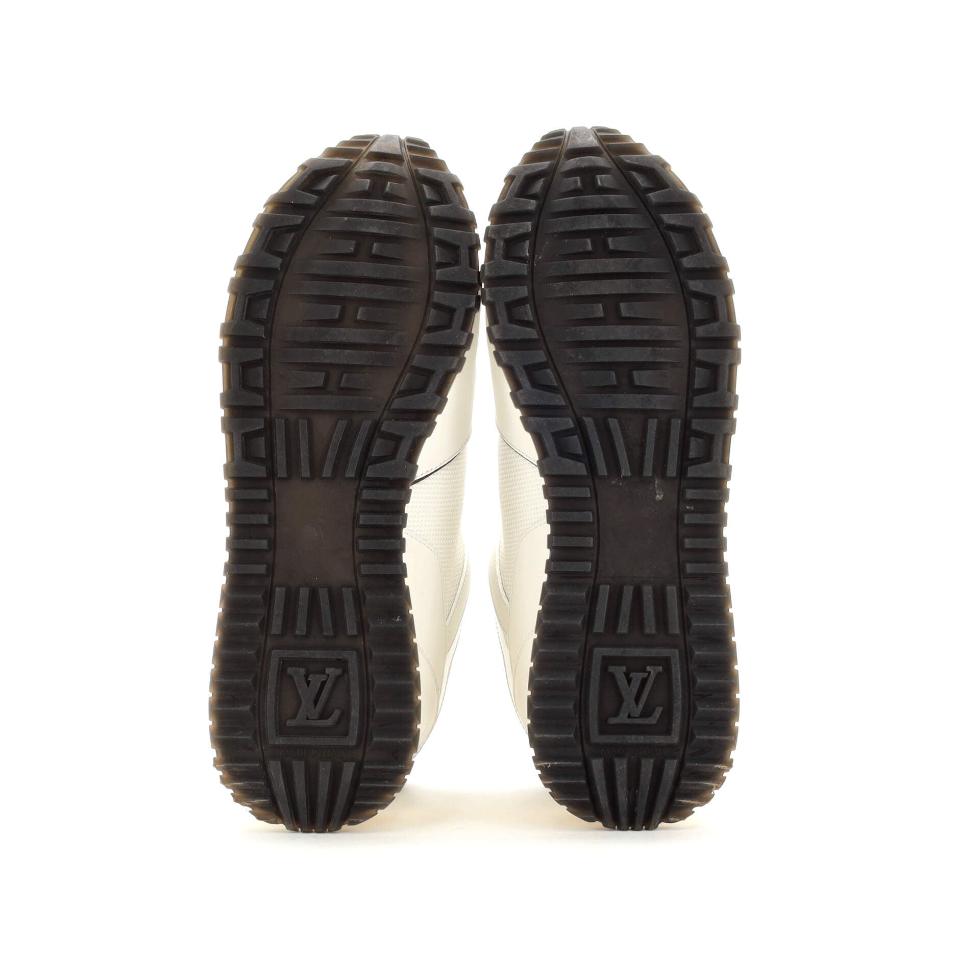 Women's Run Away Sneakers Mesh with Monogram Canvas and Leather