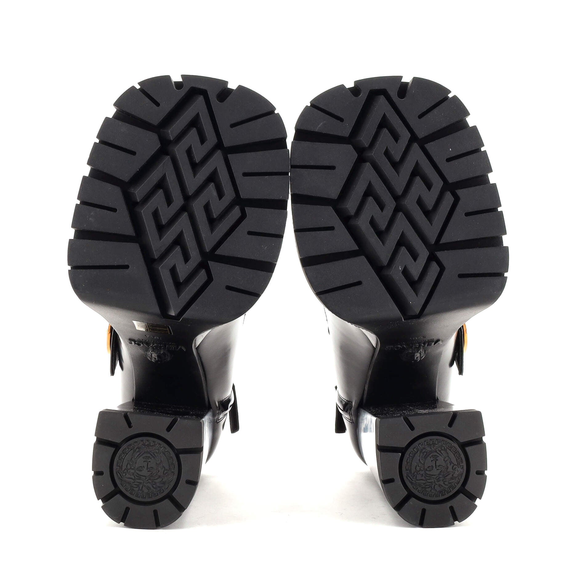 Women's Medusa Aevitas Platform Mary Jane Pumps Leather