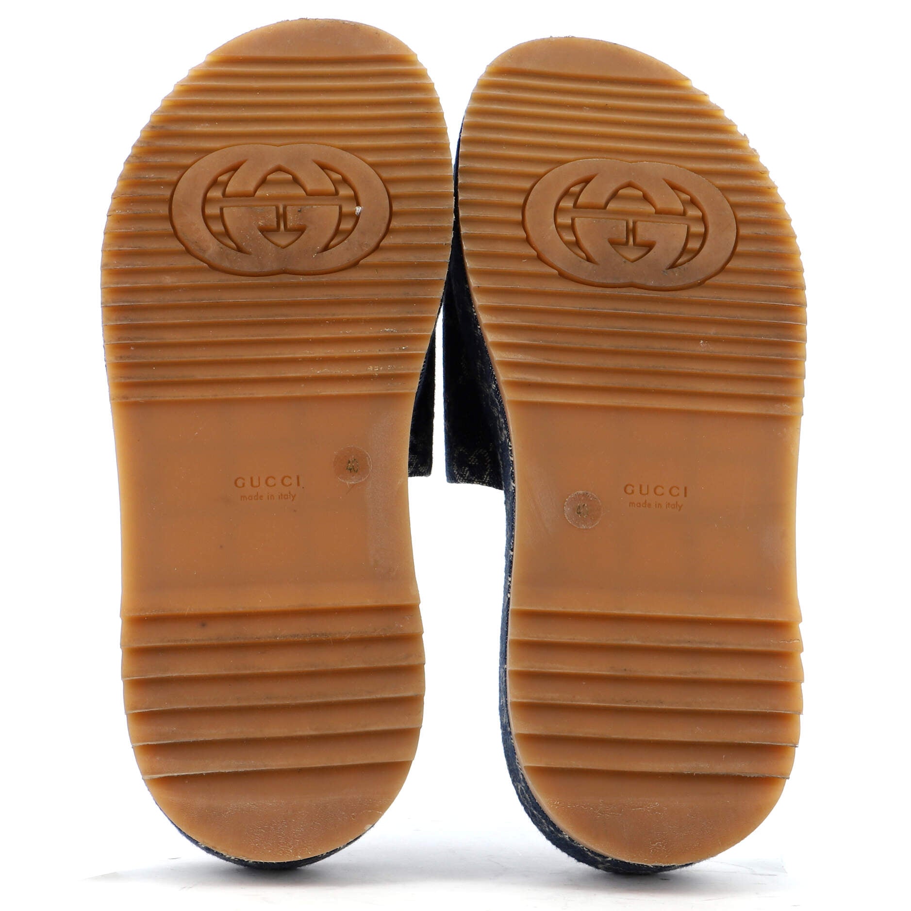 Women's Angelina Platform Slide Sandals GG Denim