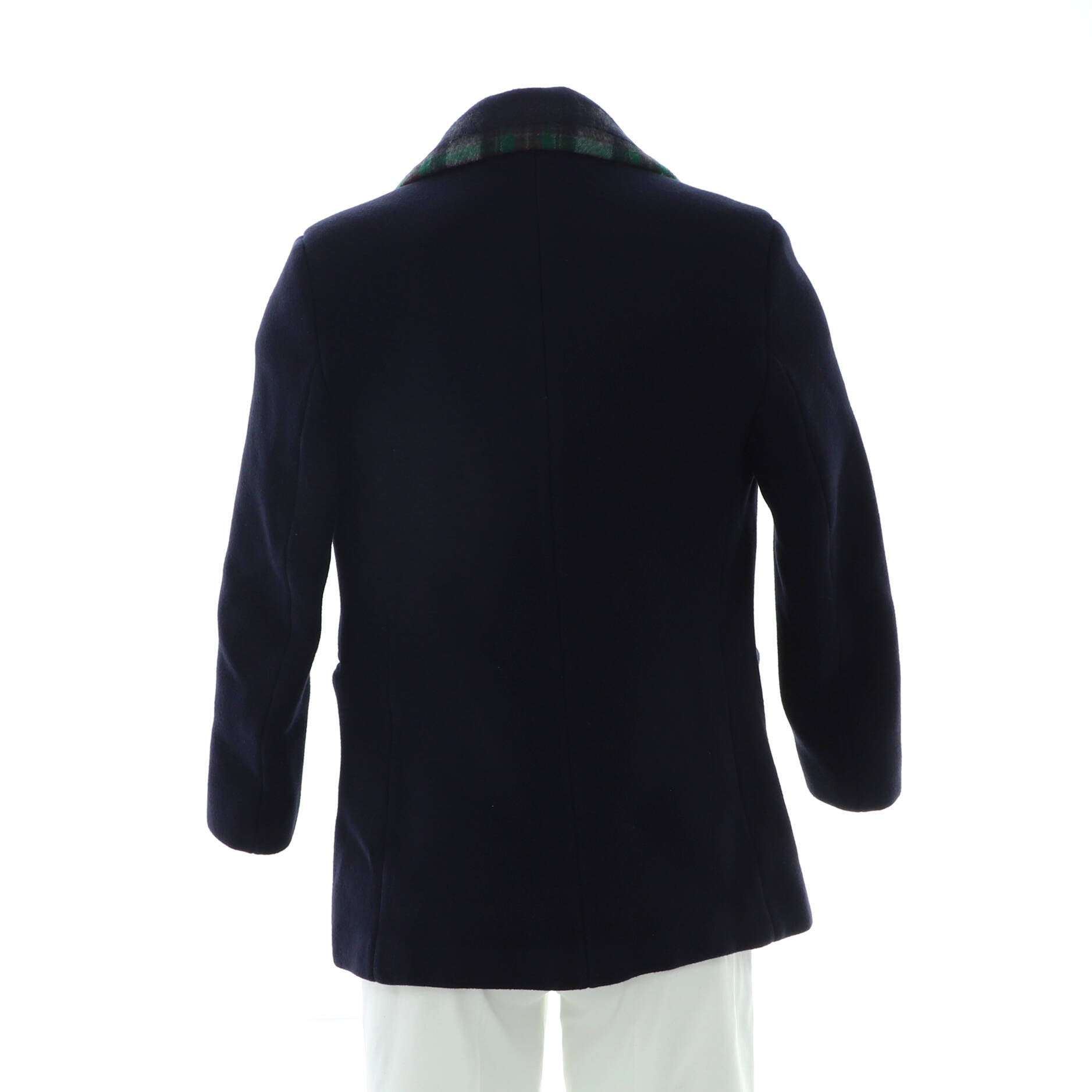 Men's Double Breasted Peacoat Wool and Cashmere