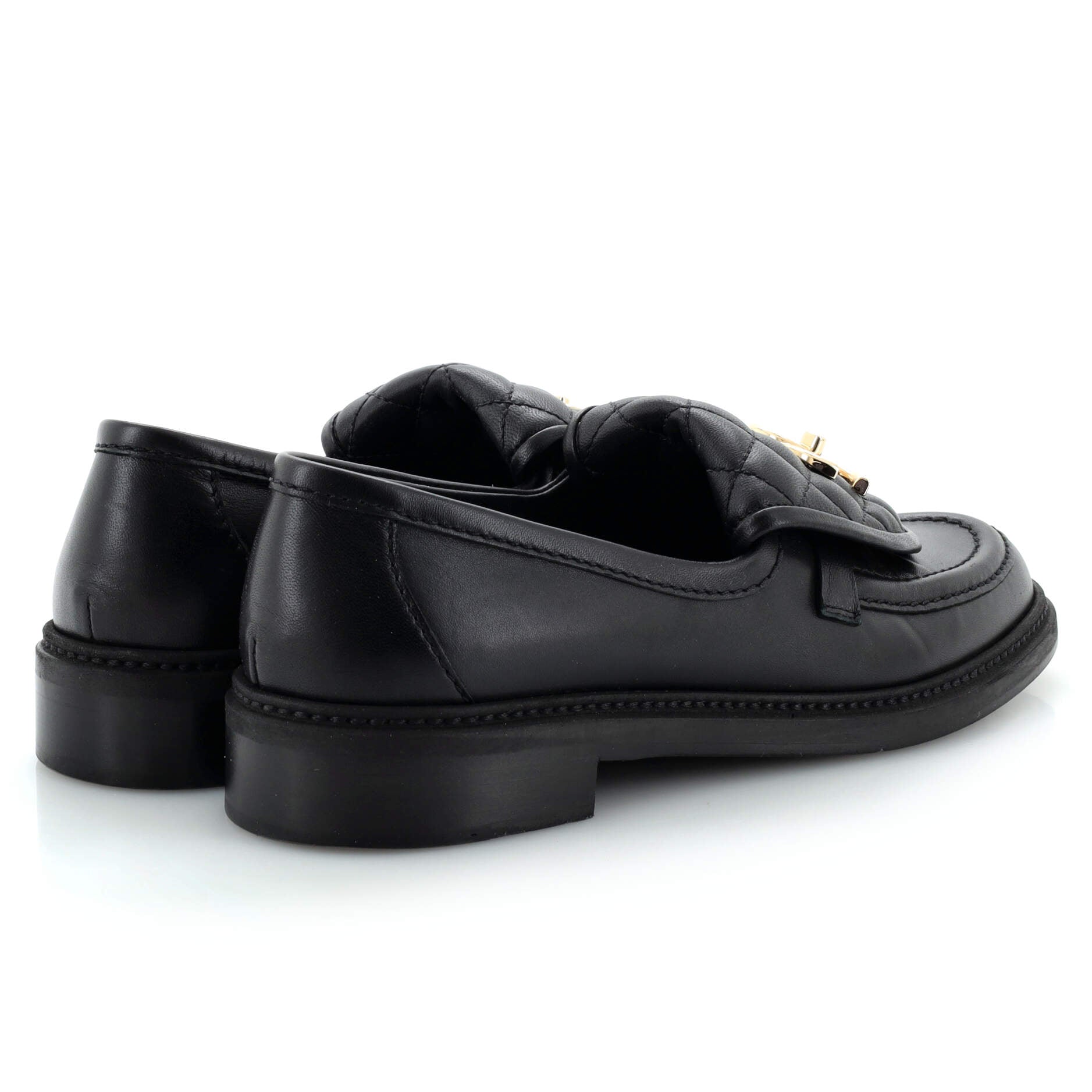 Women's CC Loafers Quilted Leather