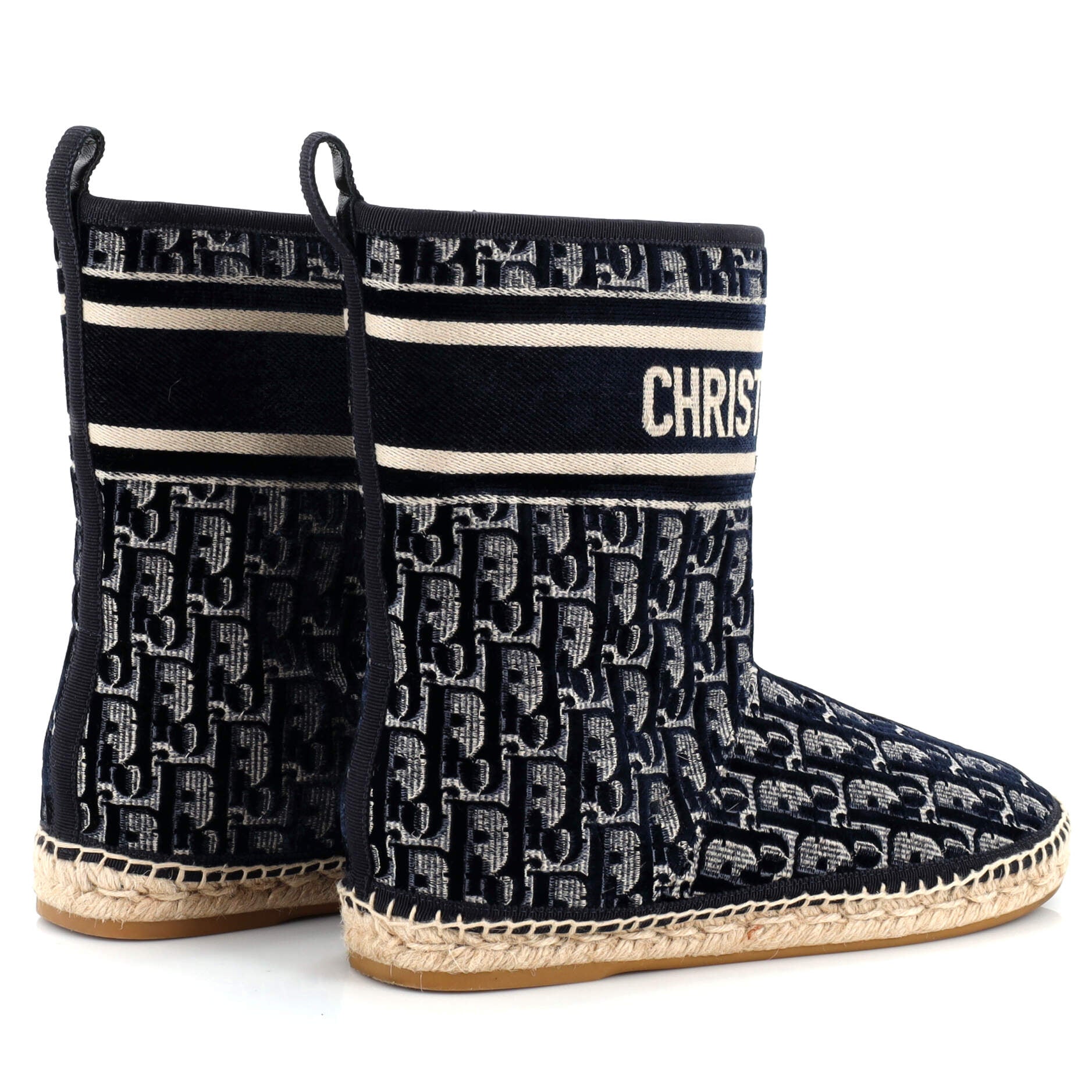 Women's Granville Espadrille Boots Velvet Oblique