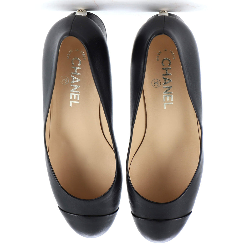 Women's Pearl Heel Pumps Leather