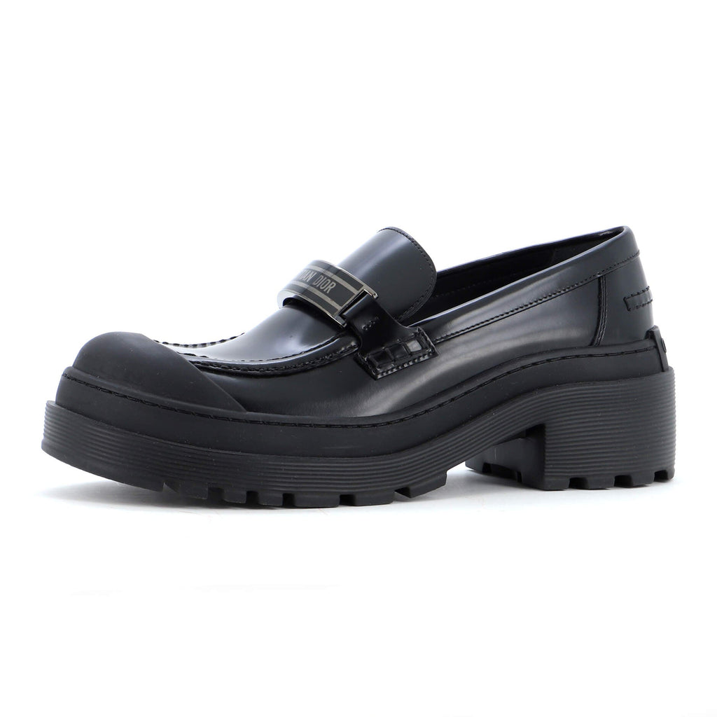 Women's Code Platform Loafers Leather