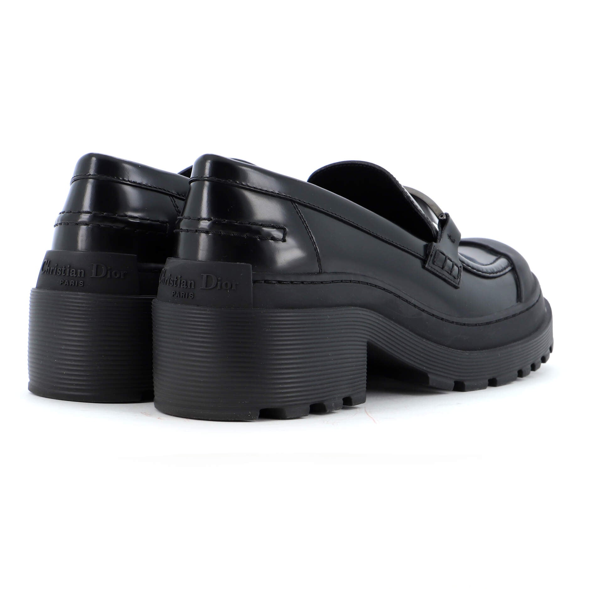 Women's Code Platform Loafers Leather
