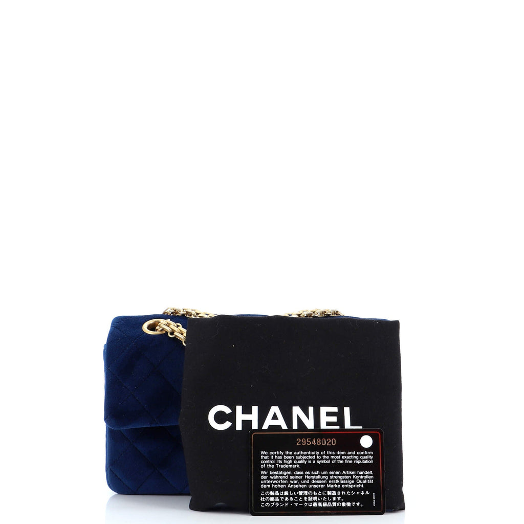Reissue 2.55 Flap Bag Quilted Velvet Mini