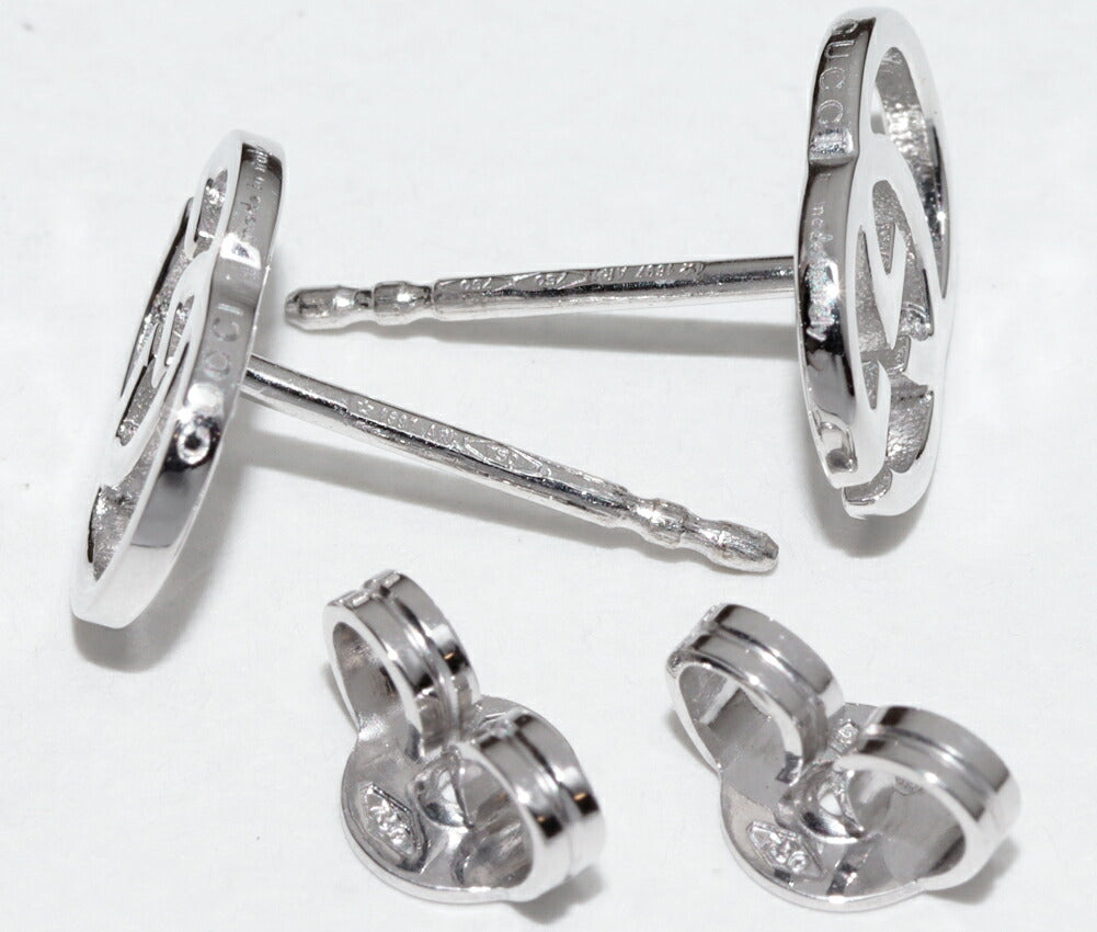 Gucci GG Studs K18WG Earrings Limited