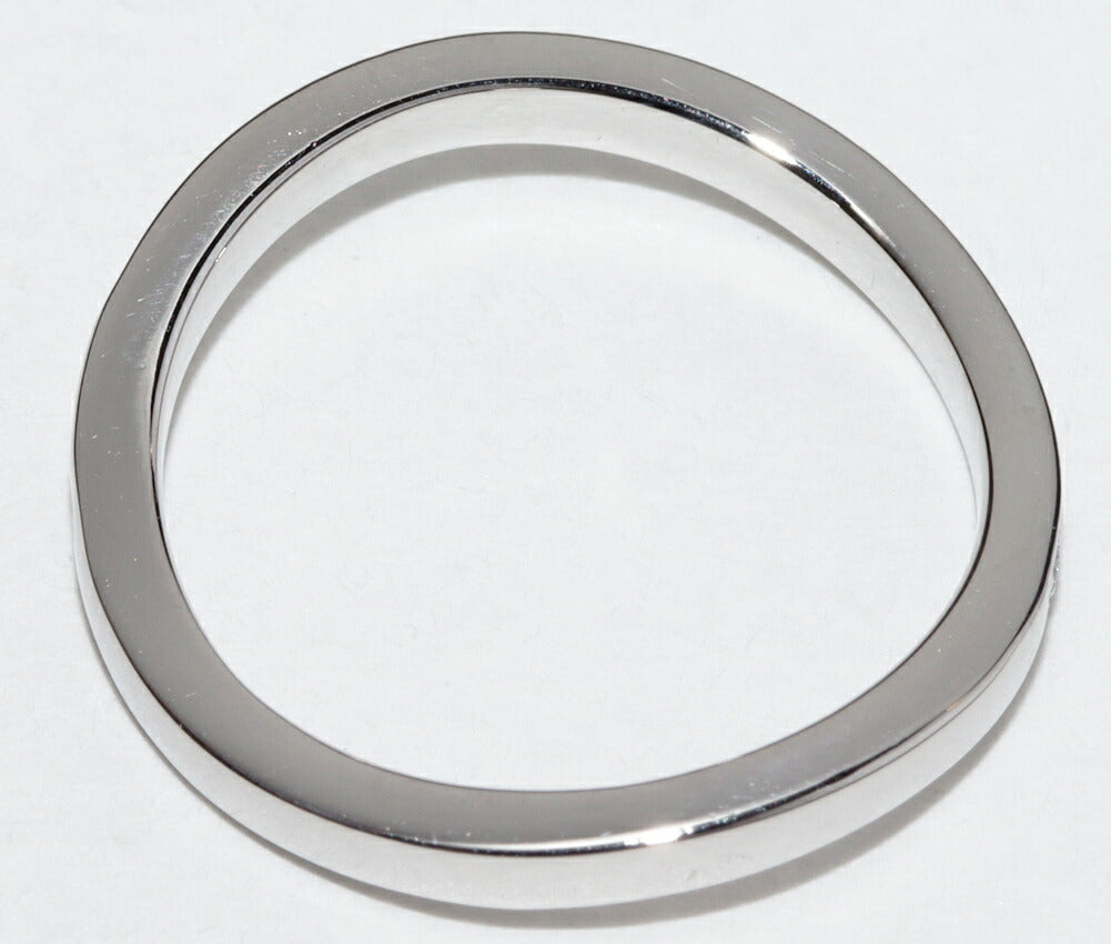 Chanel Ruban de Chanel Pt950 Diamond Ring Size 8.5