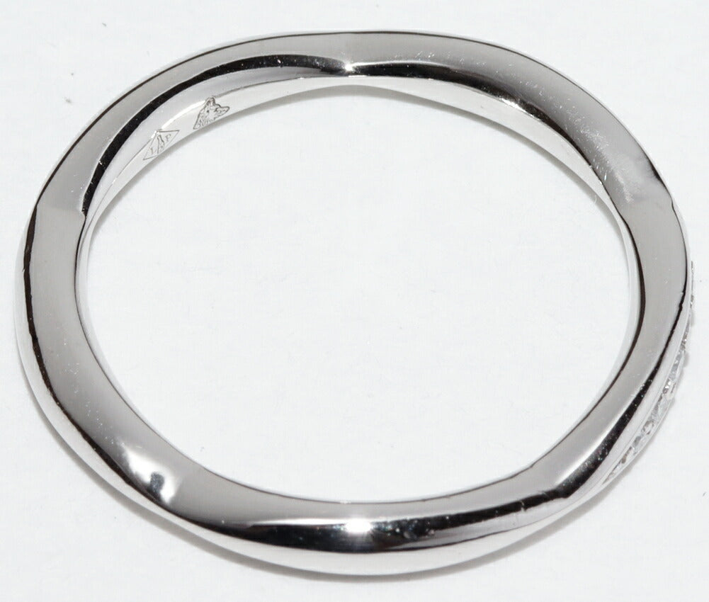 Chanel Camelia Pt950 Diamond Ring Size 8
