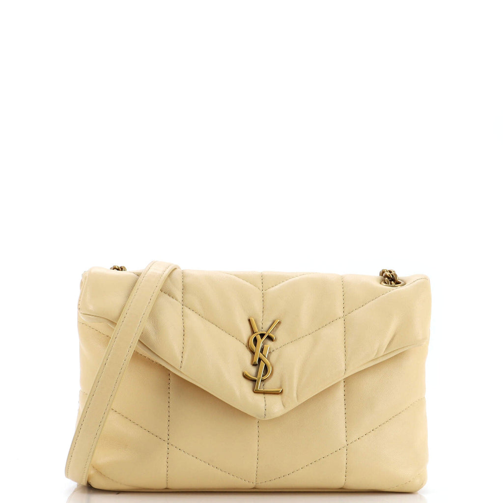 Loulou Puffer Shoulder Bag Quilted Leather Mini